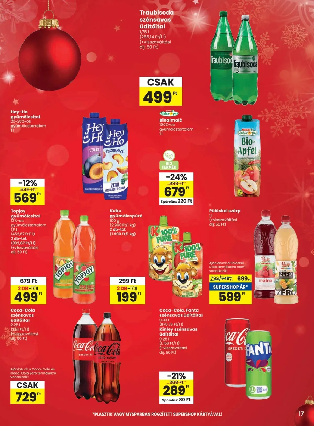 Spar akciós újság 11.27–12.03 – 17. oldal