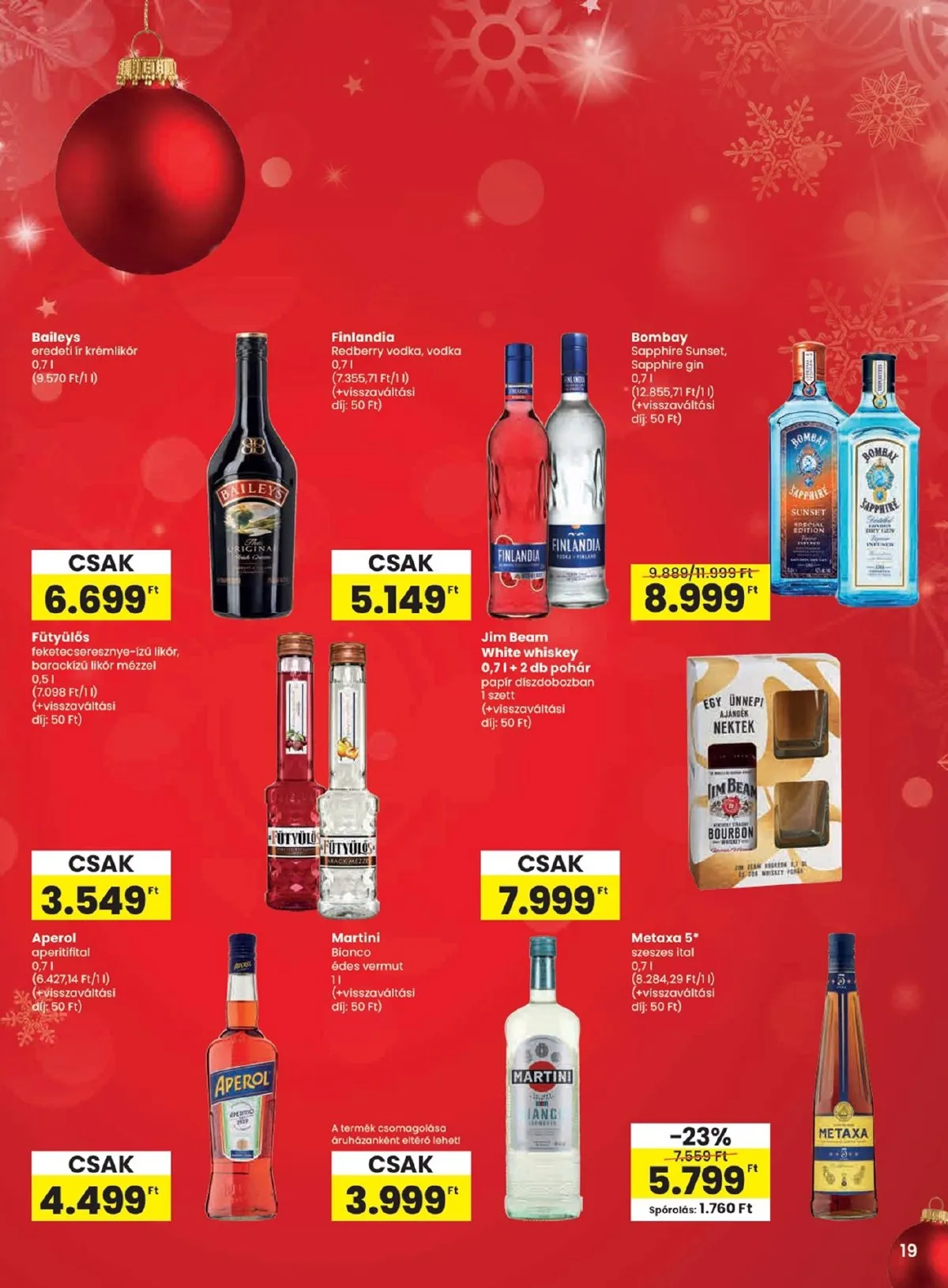 Spar akciós újság 11.27–12.03 – 19. oldal