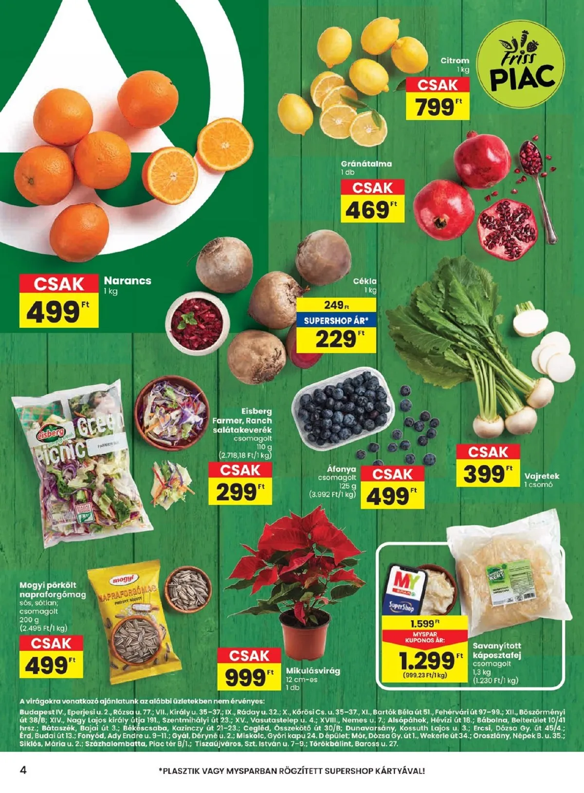 Spar akciós újság 11.27–12.03 – 4. oldal