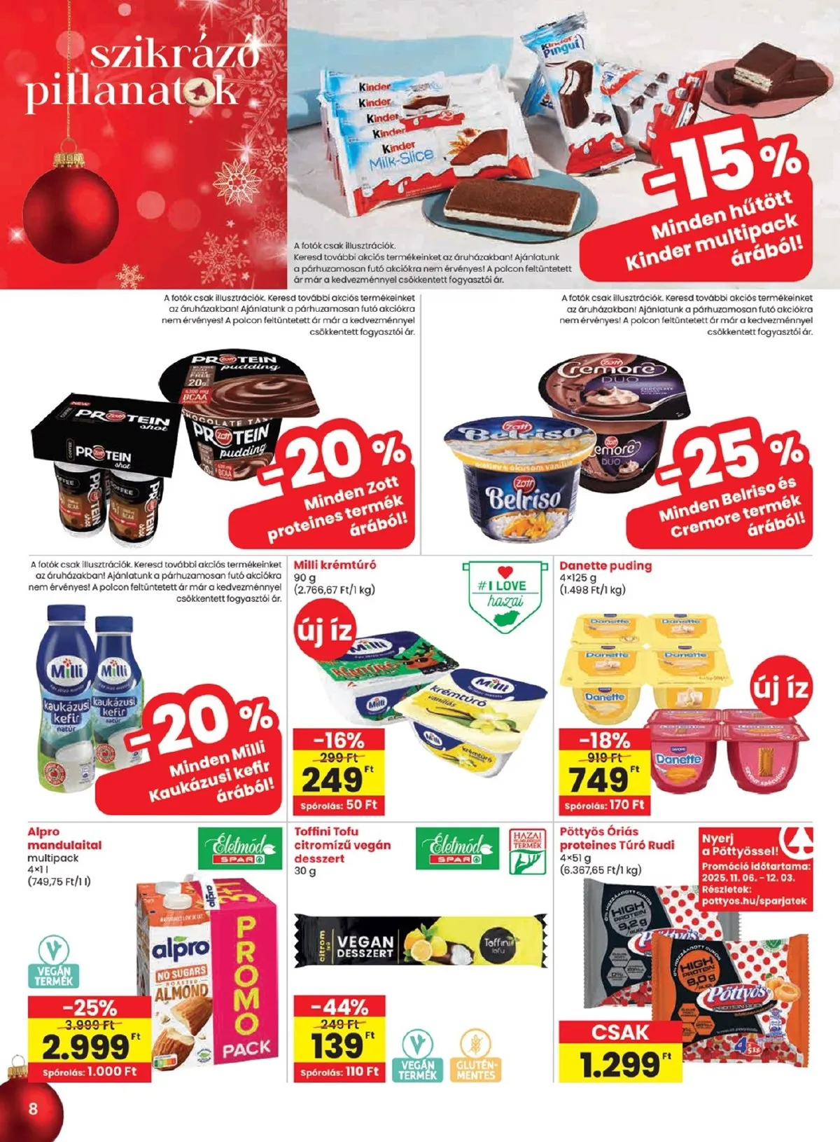 Spar akciós újság 11.27–12.03 – 8. oldal