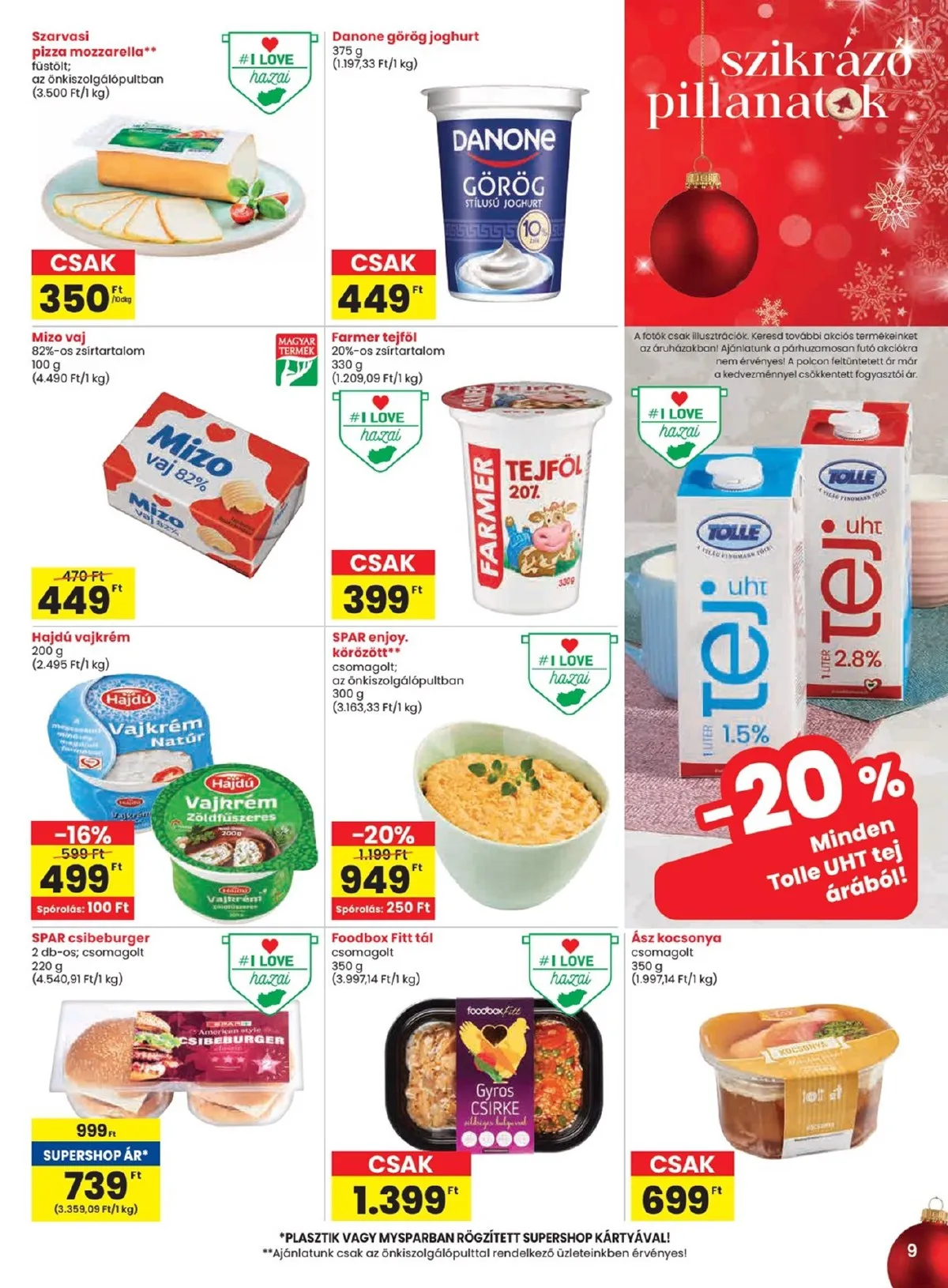 Spar akciós újság 11.27–12.03 – 9. oldal