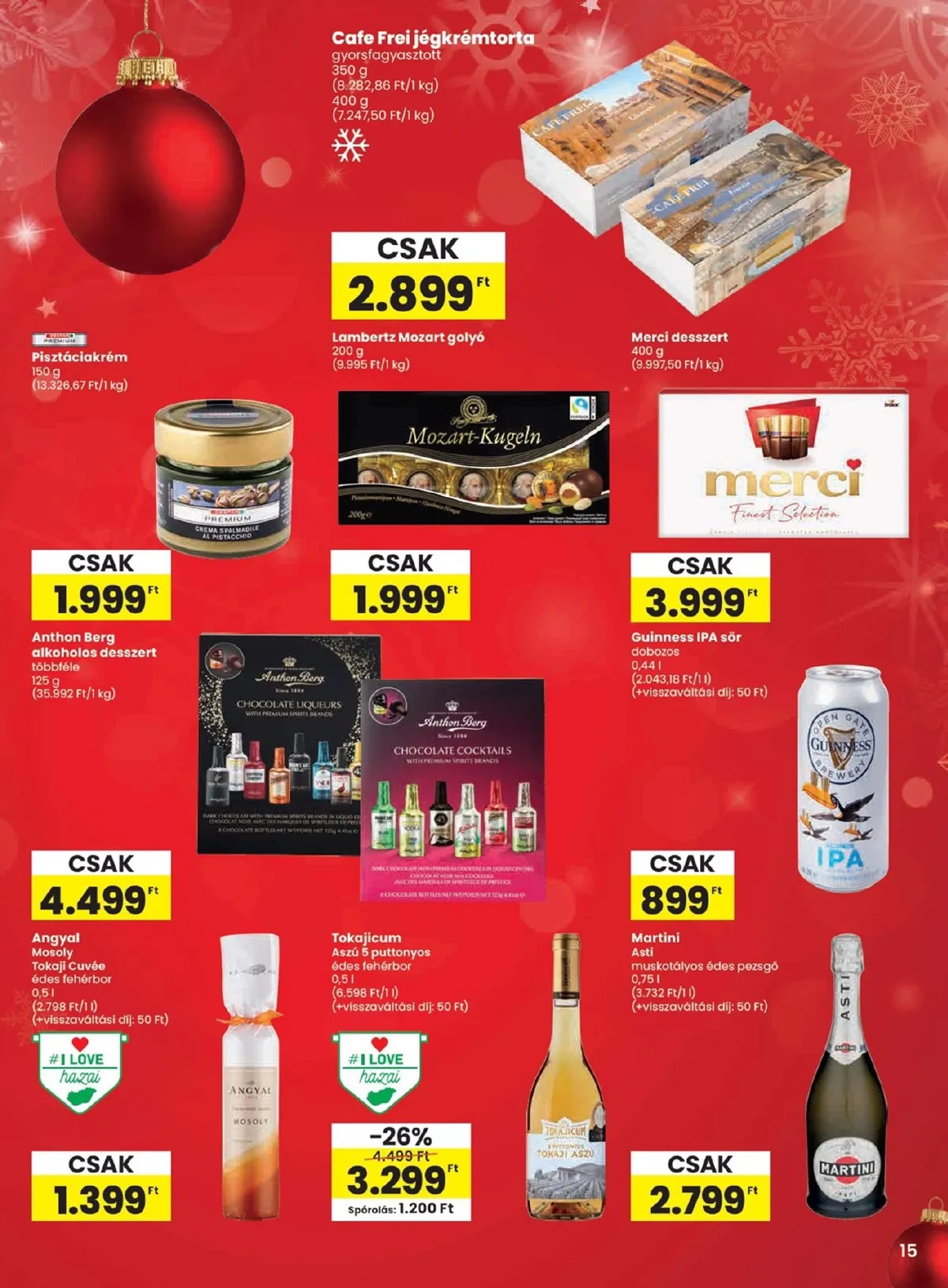 Spar akciós újság 12.04–12.10 – 15. oldal