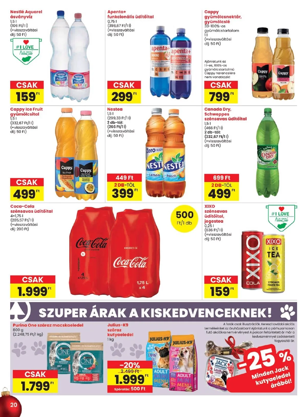 Spar akciós újság 12.04–12.10 – 20. oldal