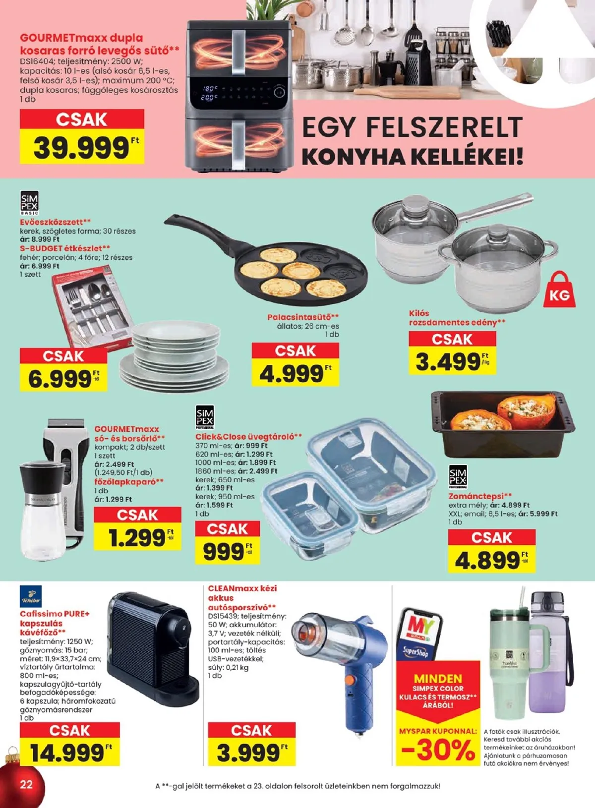 Spar akciós újság 12.04–12.10 – 22. oldal