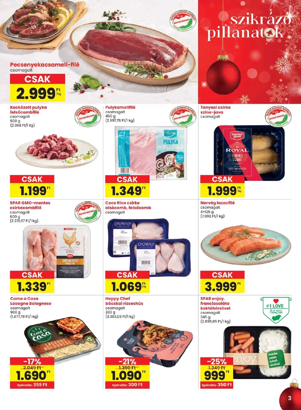 Spar akciós újság 12.04–12.10 – 3. oldal