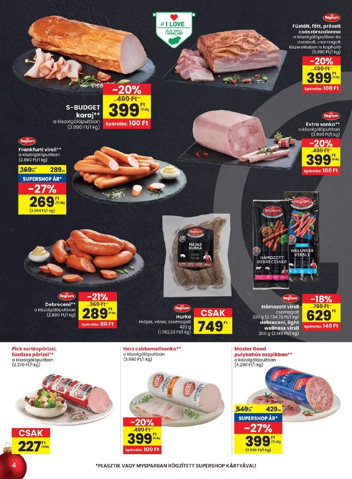 Spar akciós újság 12.04–12.10 – 4. oldal