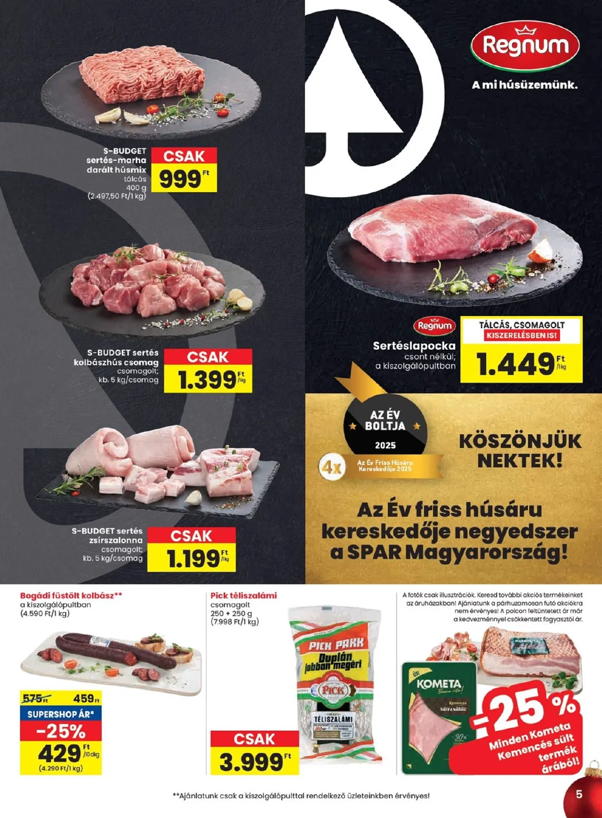 Spar akciós újság 12.04–12.10 – 5. oldal