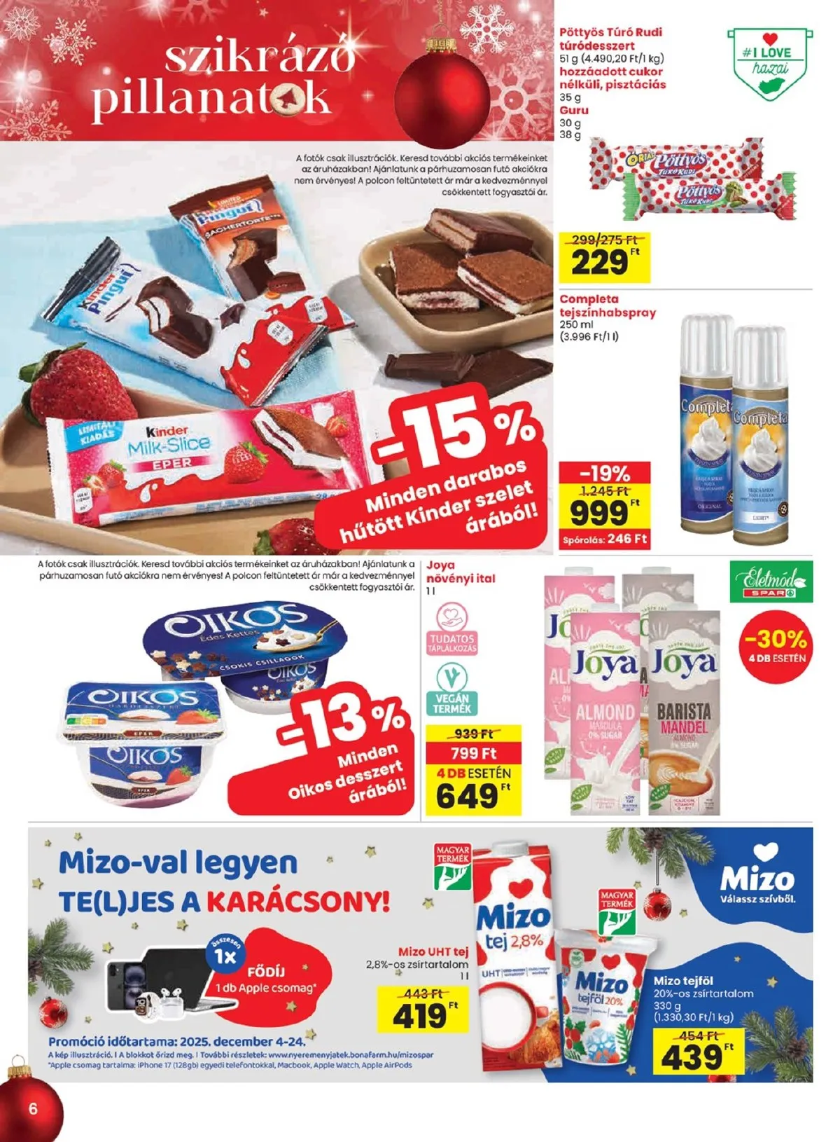 Spar akciós újság 12.04–12.10 – 6. oldal
