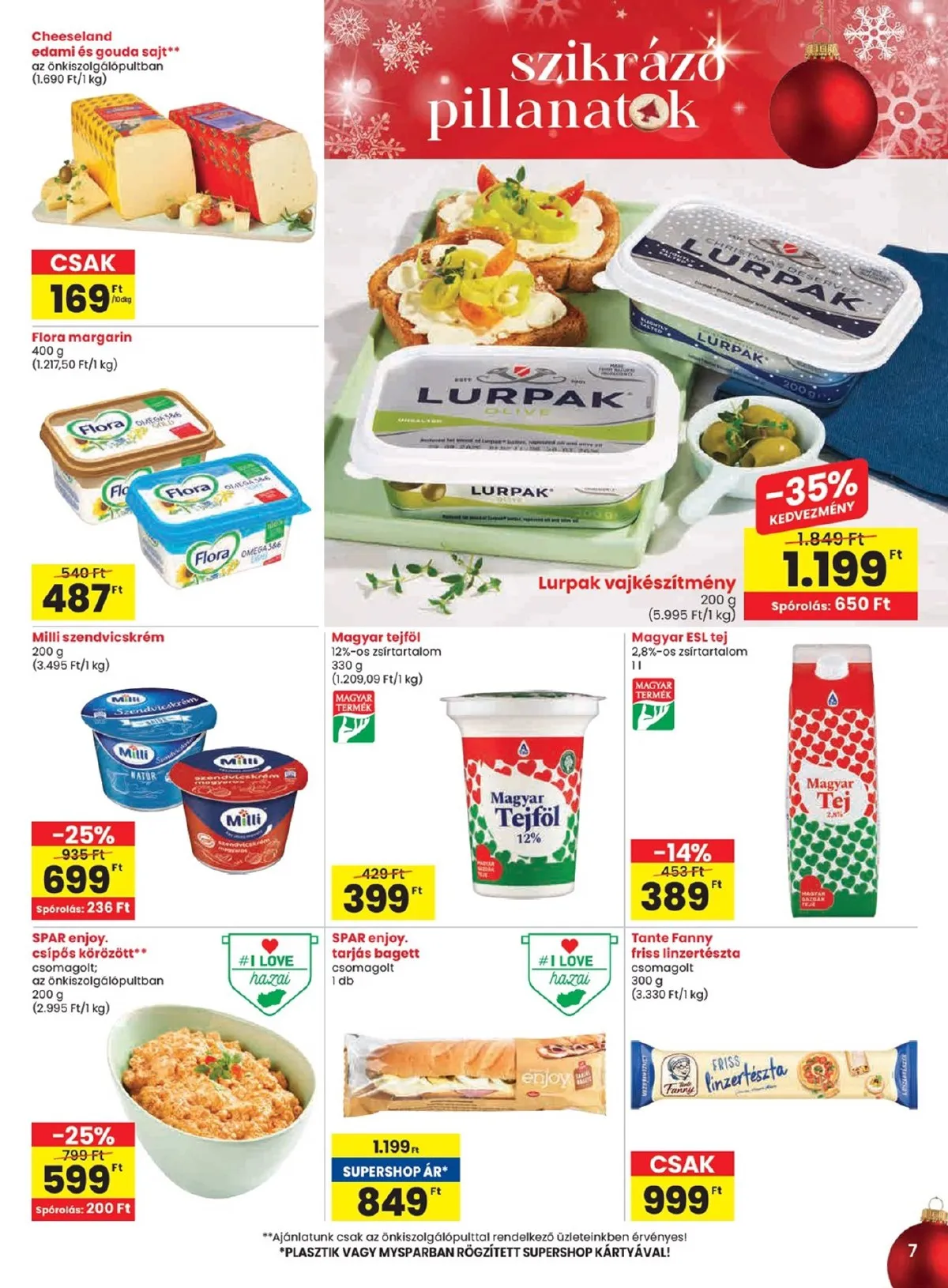 Spar akciós újság 12.04–12.10 – 7. oldal