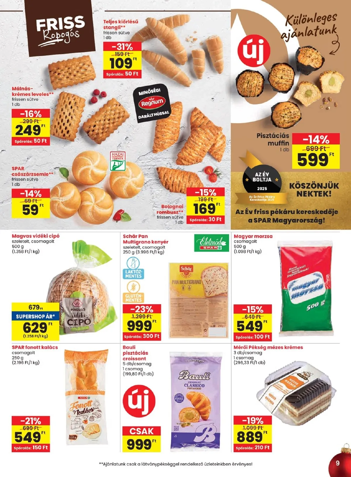 Spar akciós újság 12.04–12.10 – 9. oldal