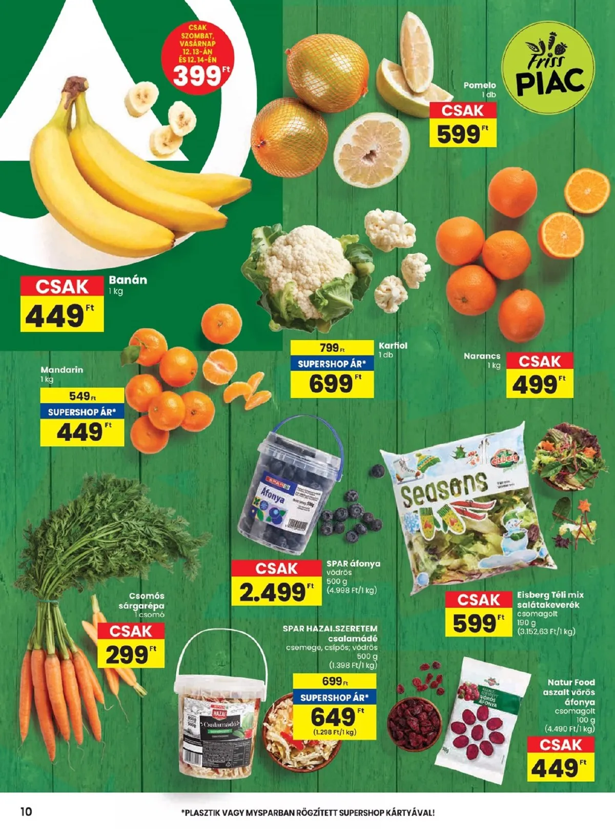 Spar akciós újság 12.11–12.17 – 10. oldal