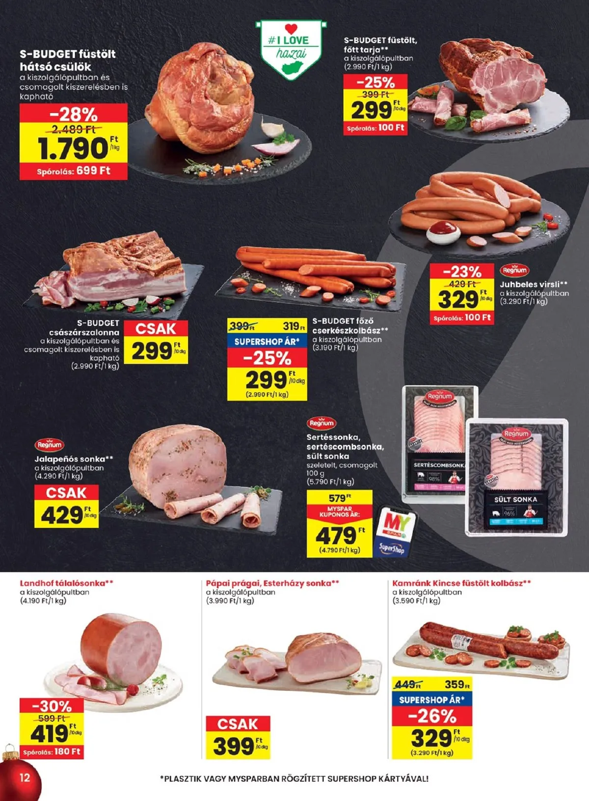 Spar akciós újság 12.11–12.17 – 12. oldal