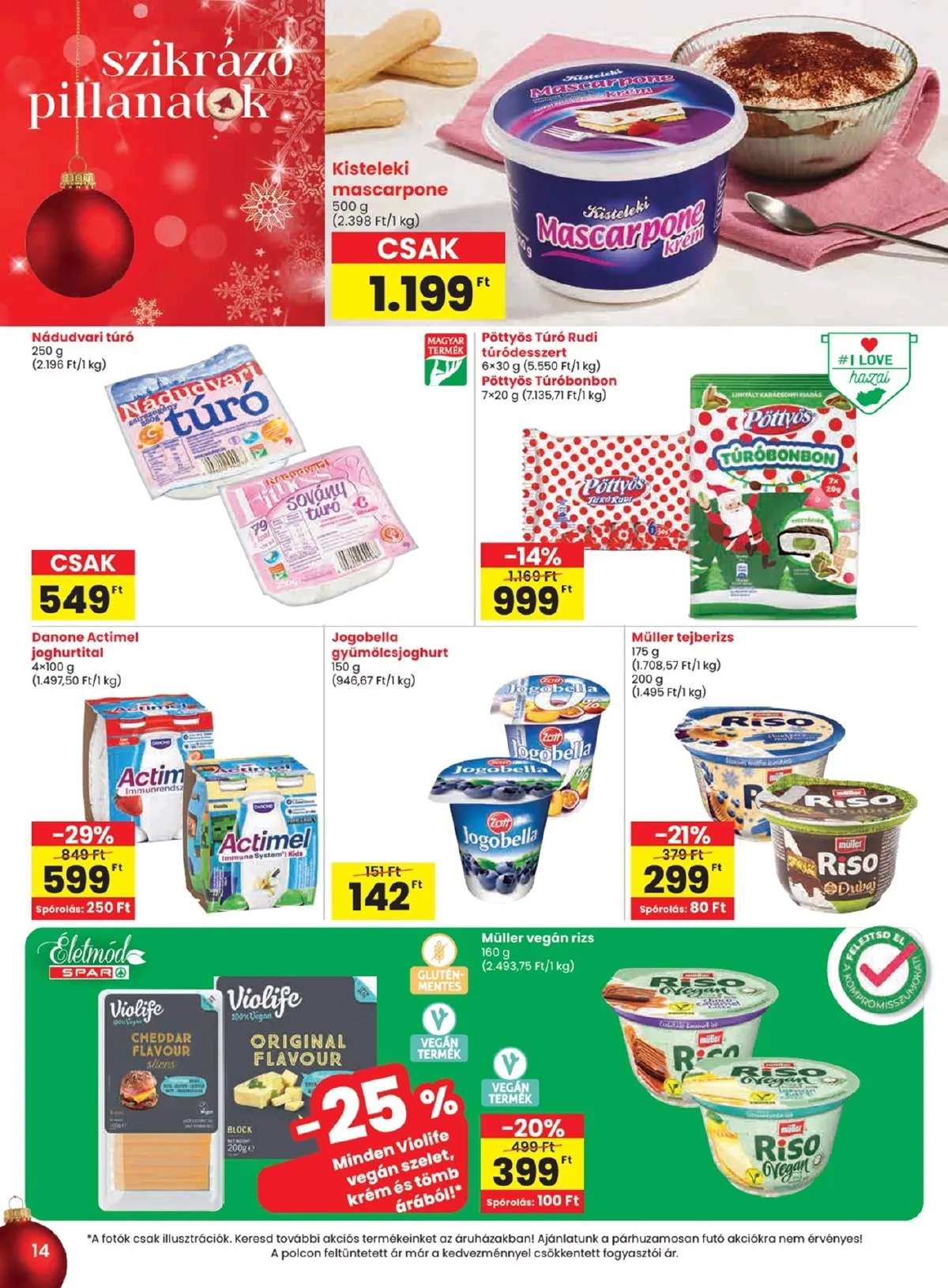 Spar akciós újság 12.11–12.17 – 14. oldal