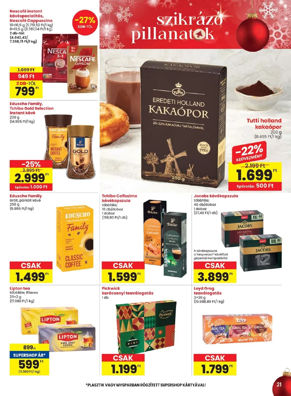 Spar akciós újság 12.11–12.17 – 21. oldal