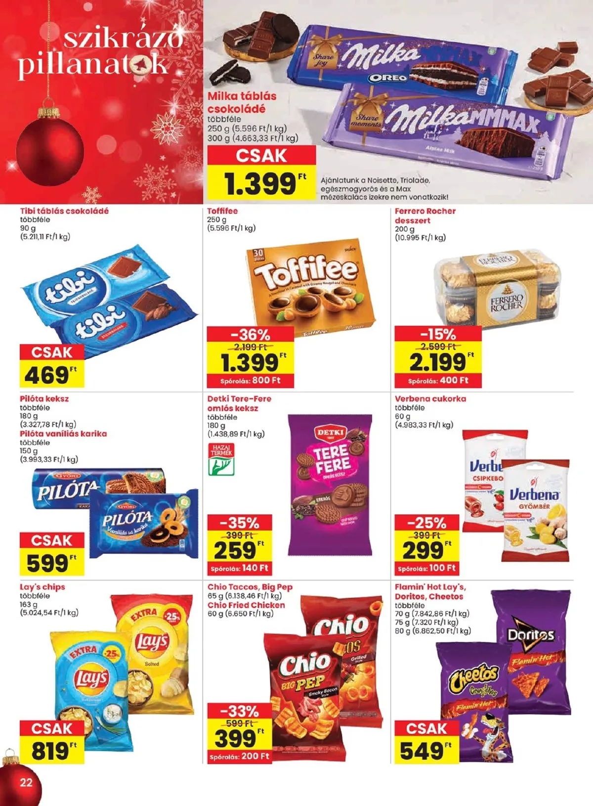 Spar akciós újság 12.11–12.17 – 22. oldal