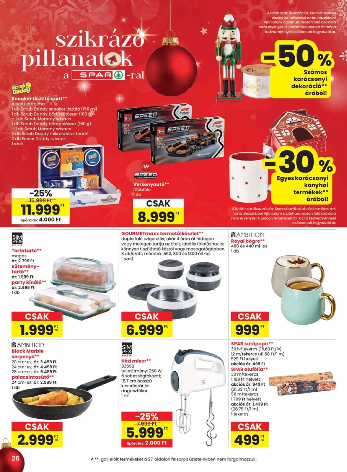 Spar akciós újság 12.11–12.17 – 26. oldal