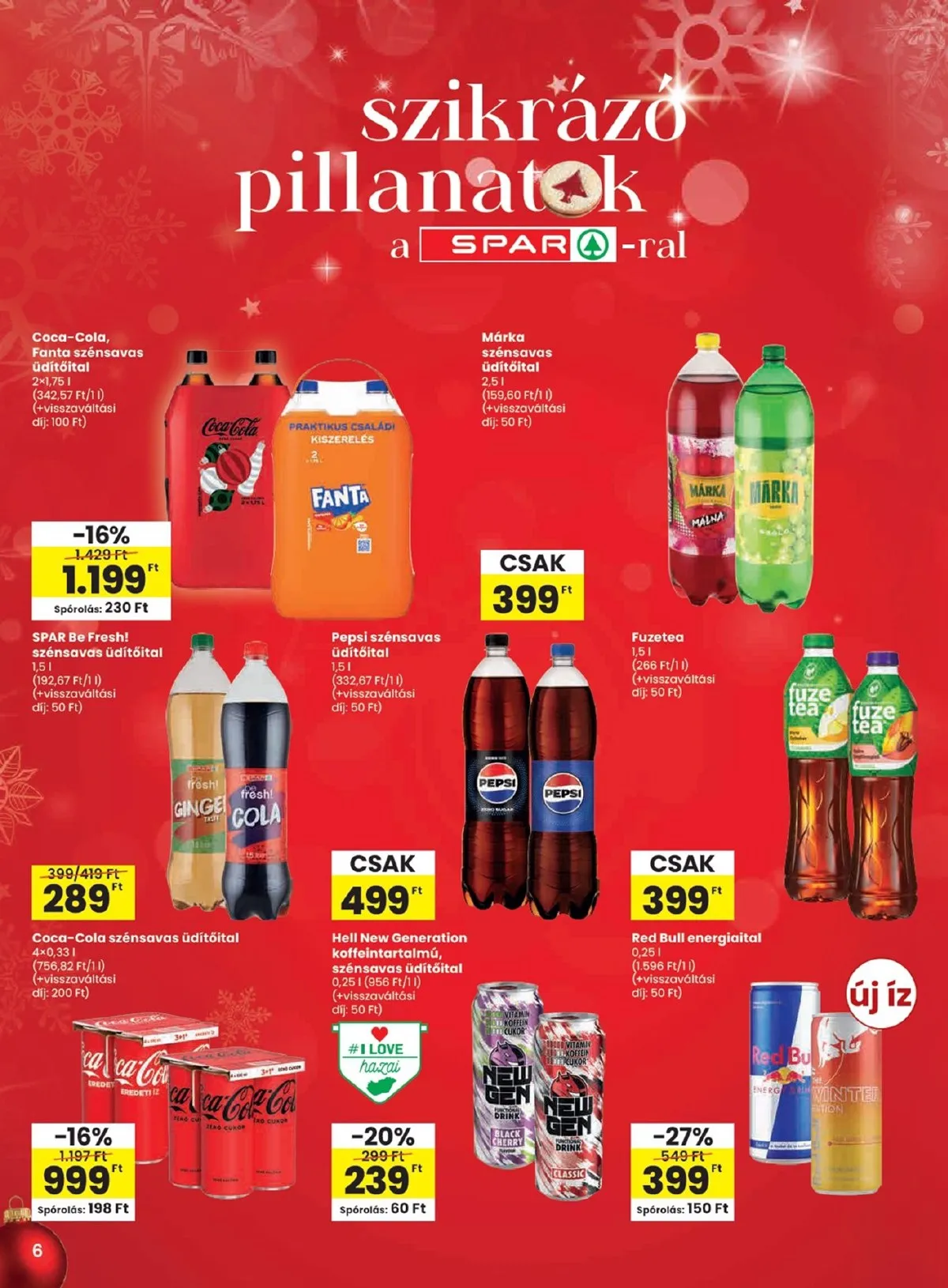 Spar akciós újság 12.11–12.17 – 6. oldal