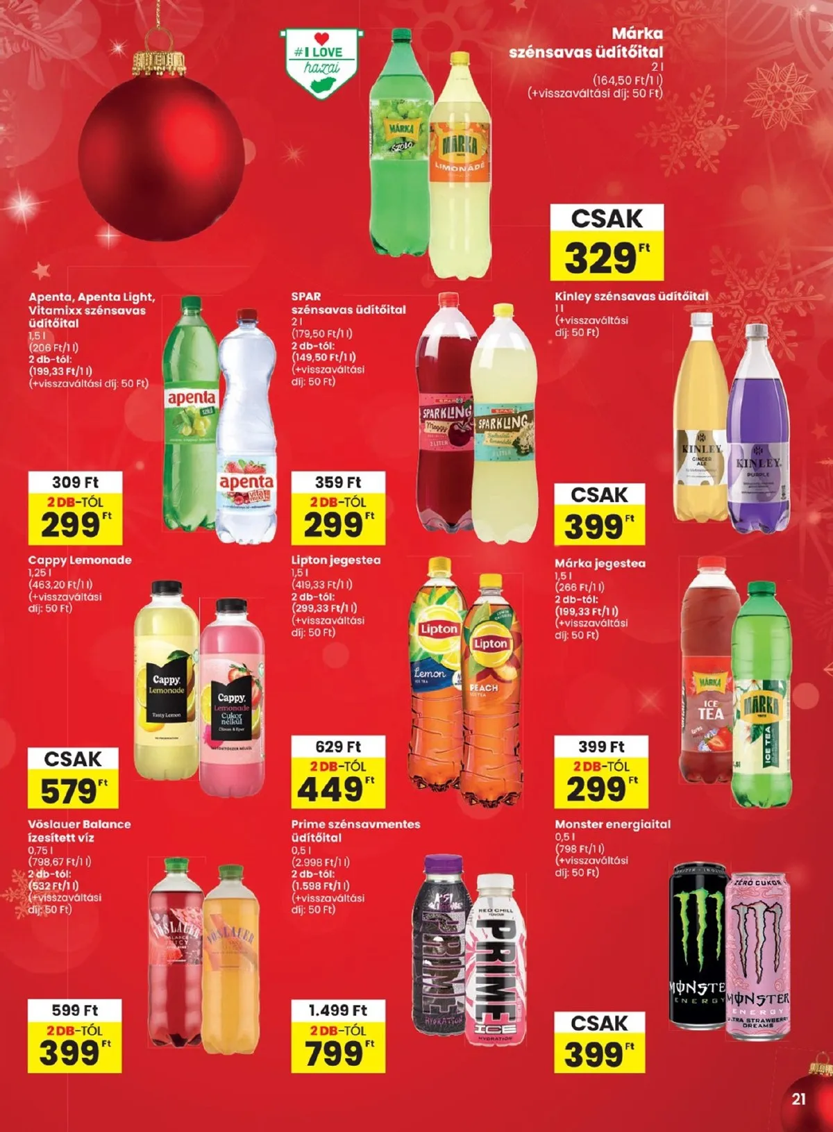 Spar akciós újság 12.18–12.27 – 21. oldal
