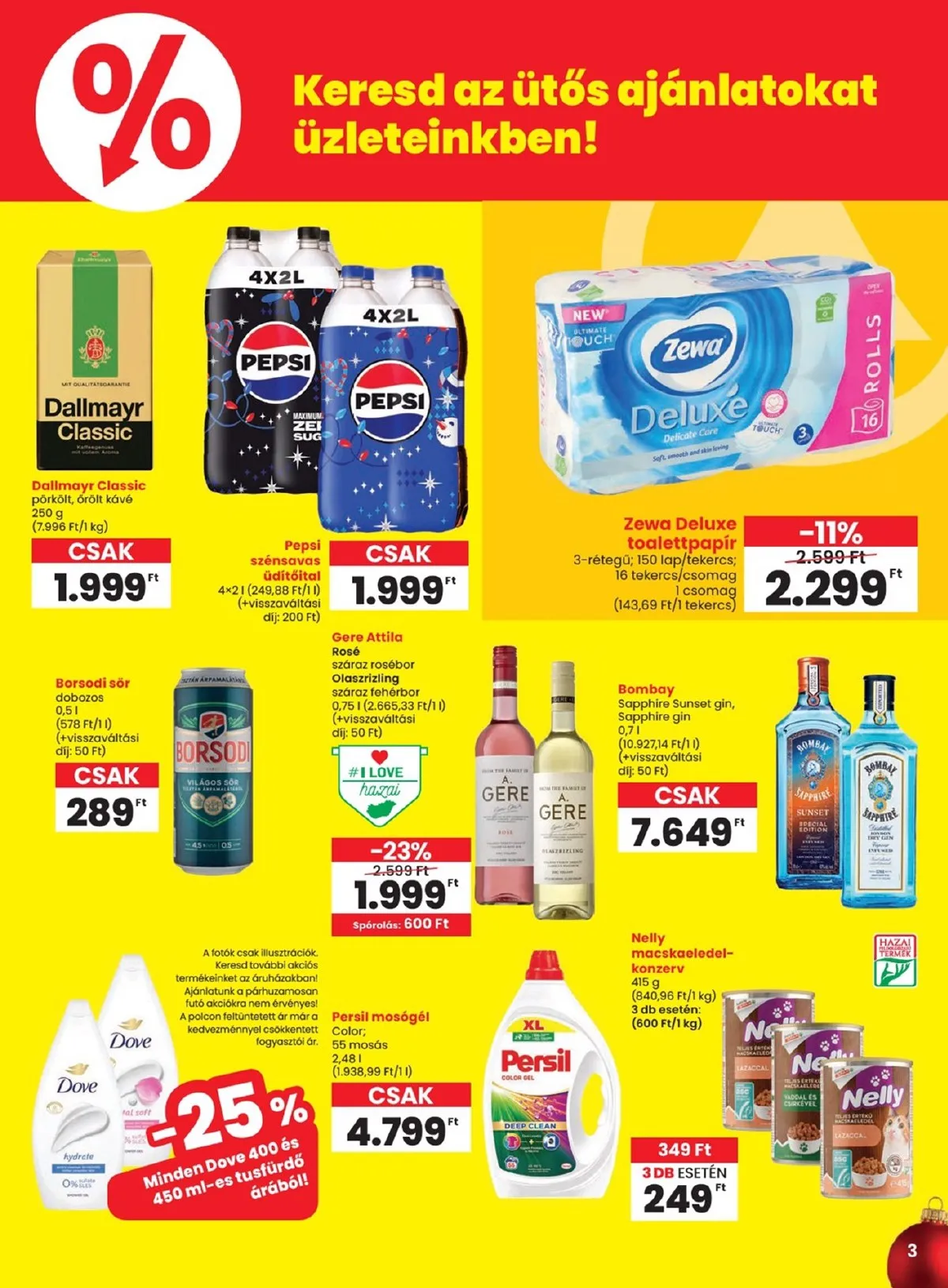 Spar akciós újság 12.18–12.27 – 3. oldal
