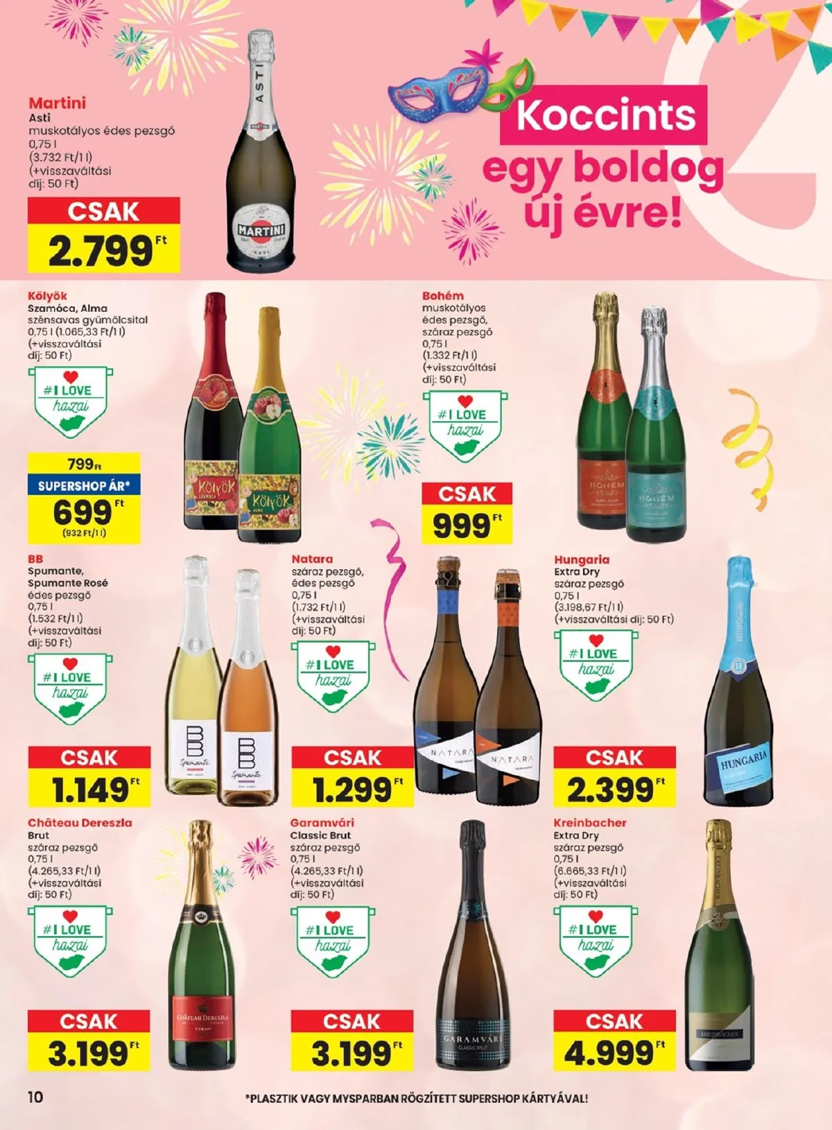 Spar akciós újság 12.23–01.02 – 10. oldal