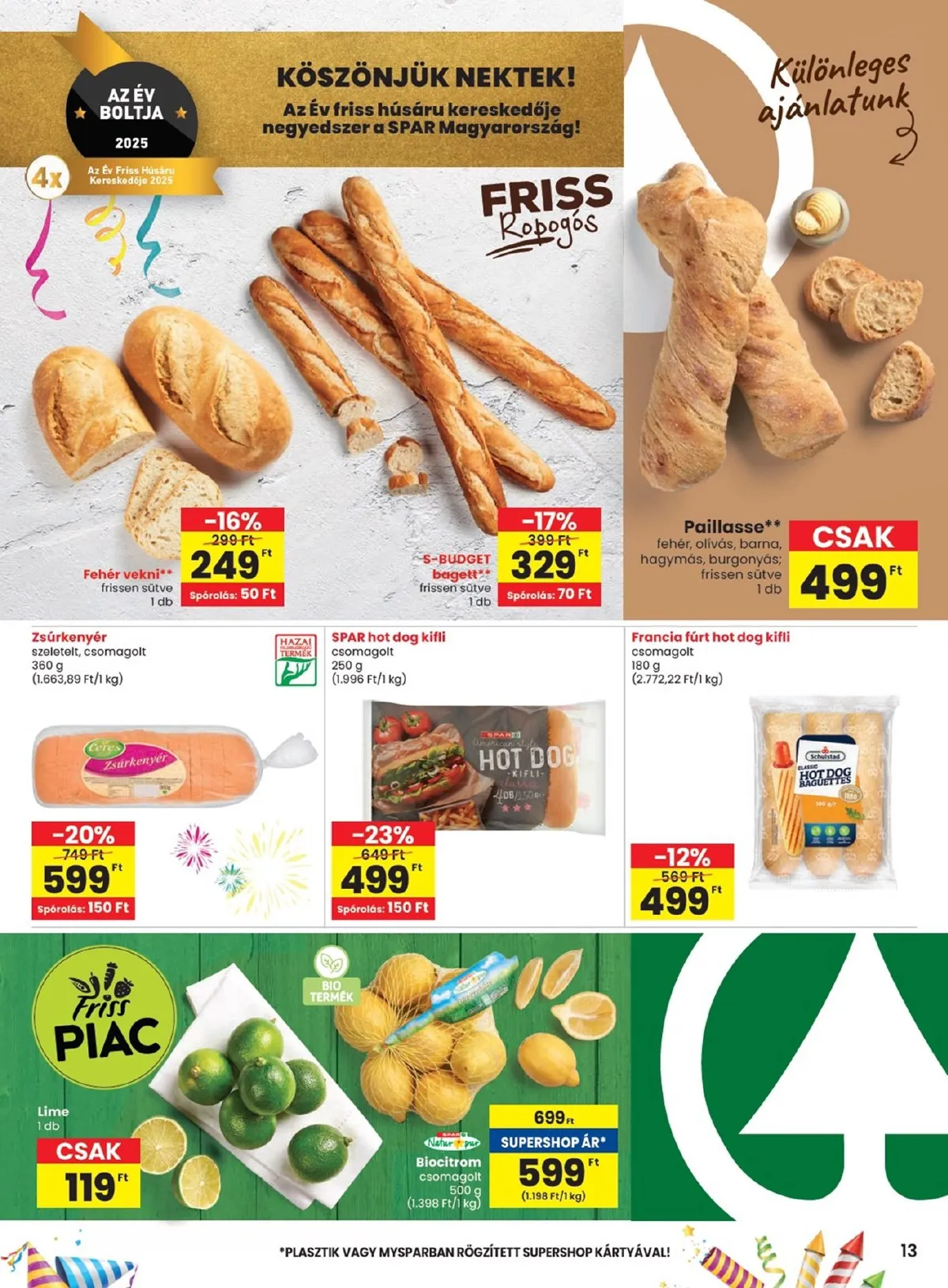 Spar akciós újság 12.23–01.02 – 13. oldal