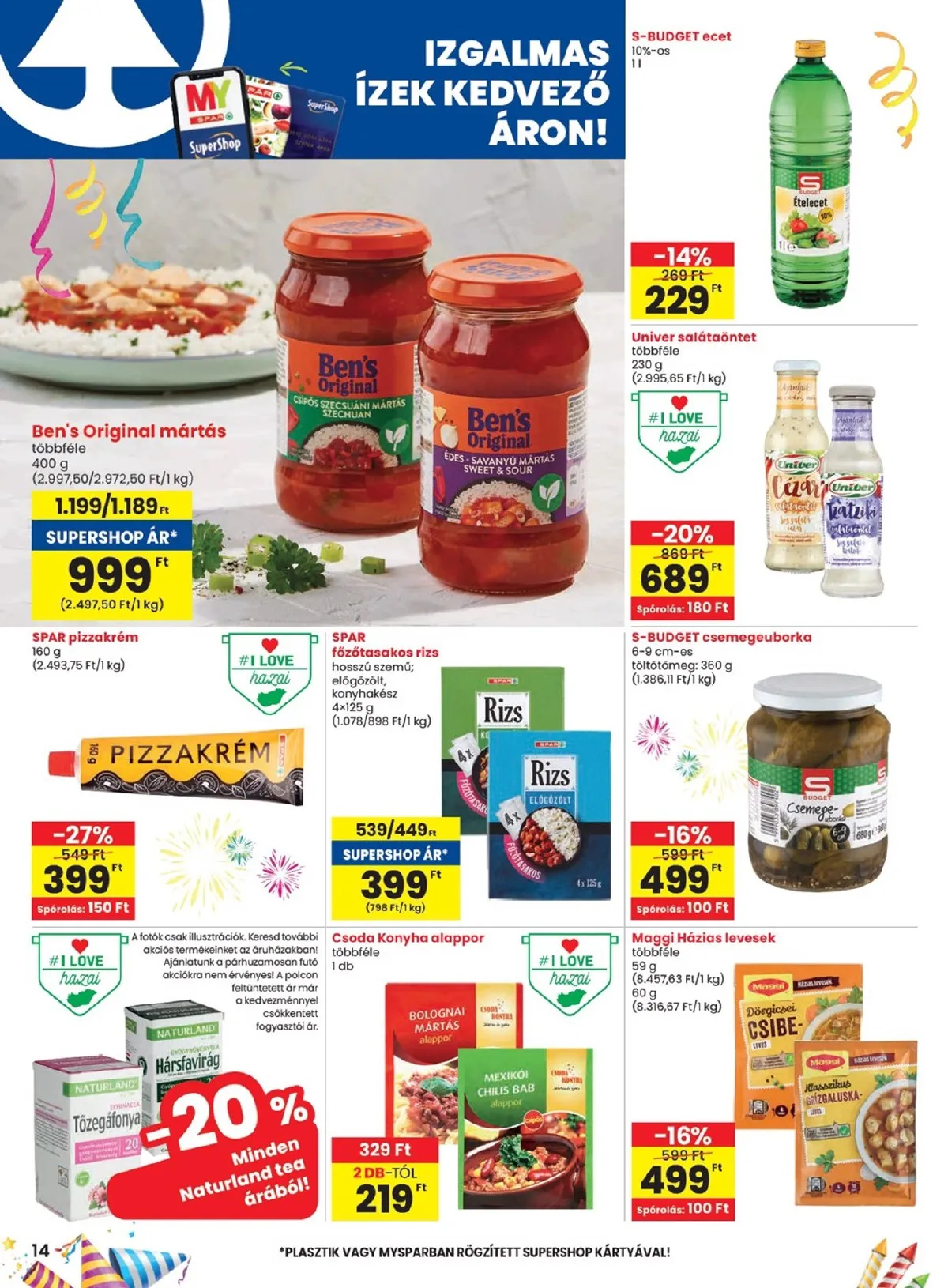 Spar akciós újság 12.23–01.02 – 14. oldal