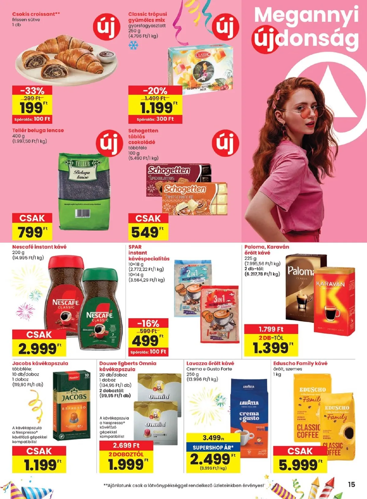 Spar akciós újság 12.23–01.02 – 15. oldal