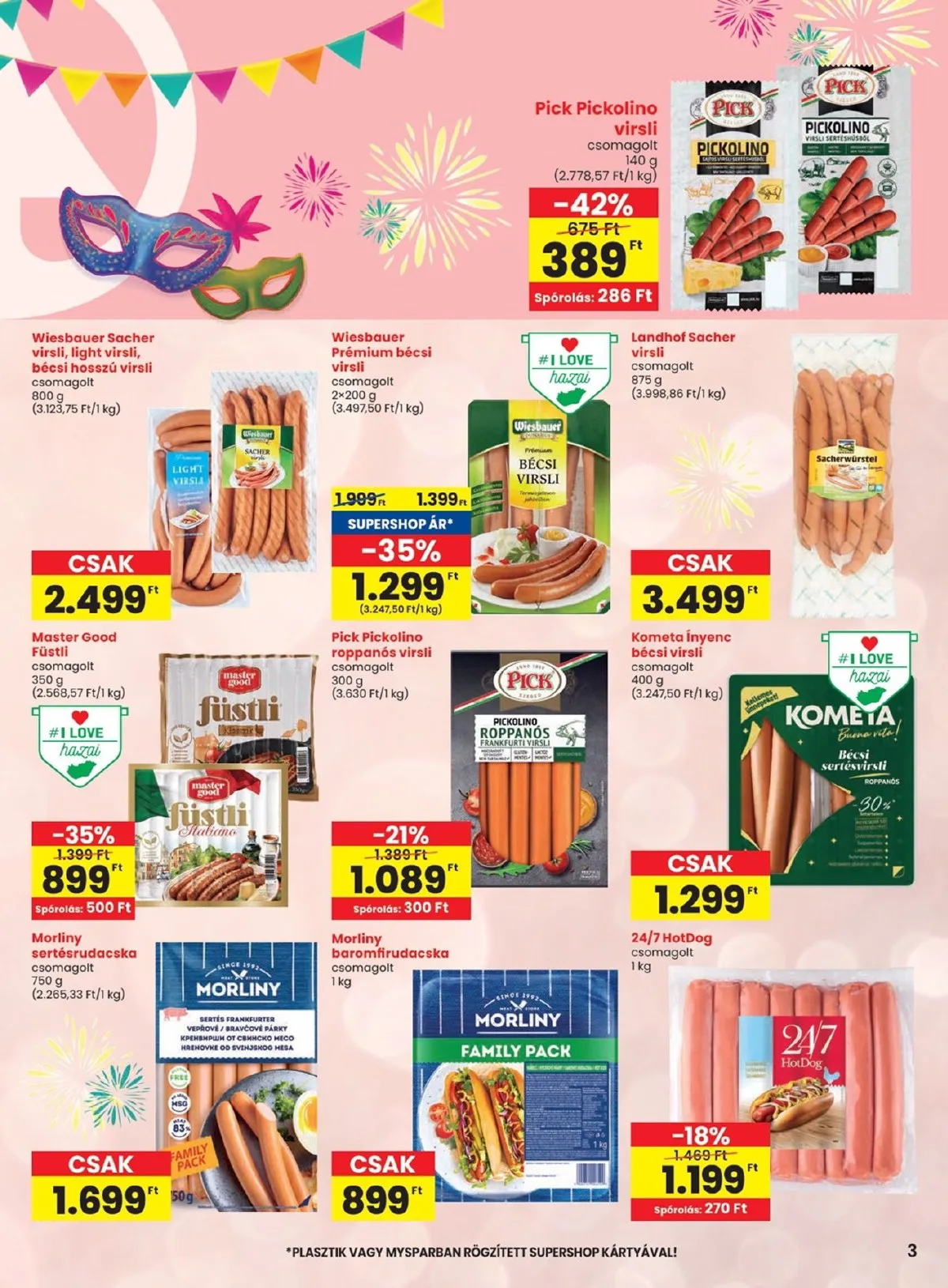 Spar akciós újság 12.23–01.02 – 3. oldal