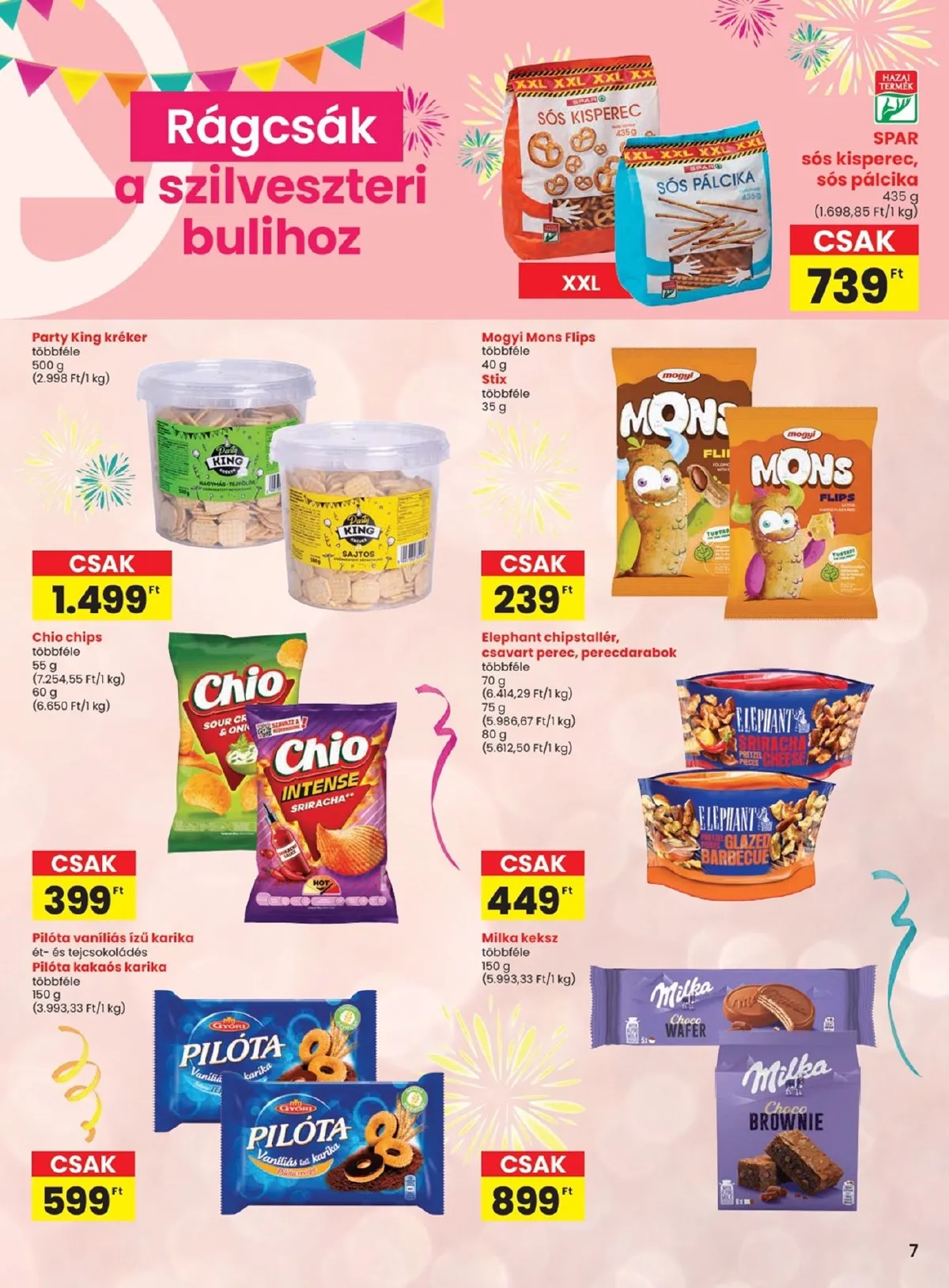 Spar akciós újság 12.23–01.02 – 7. oldal