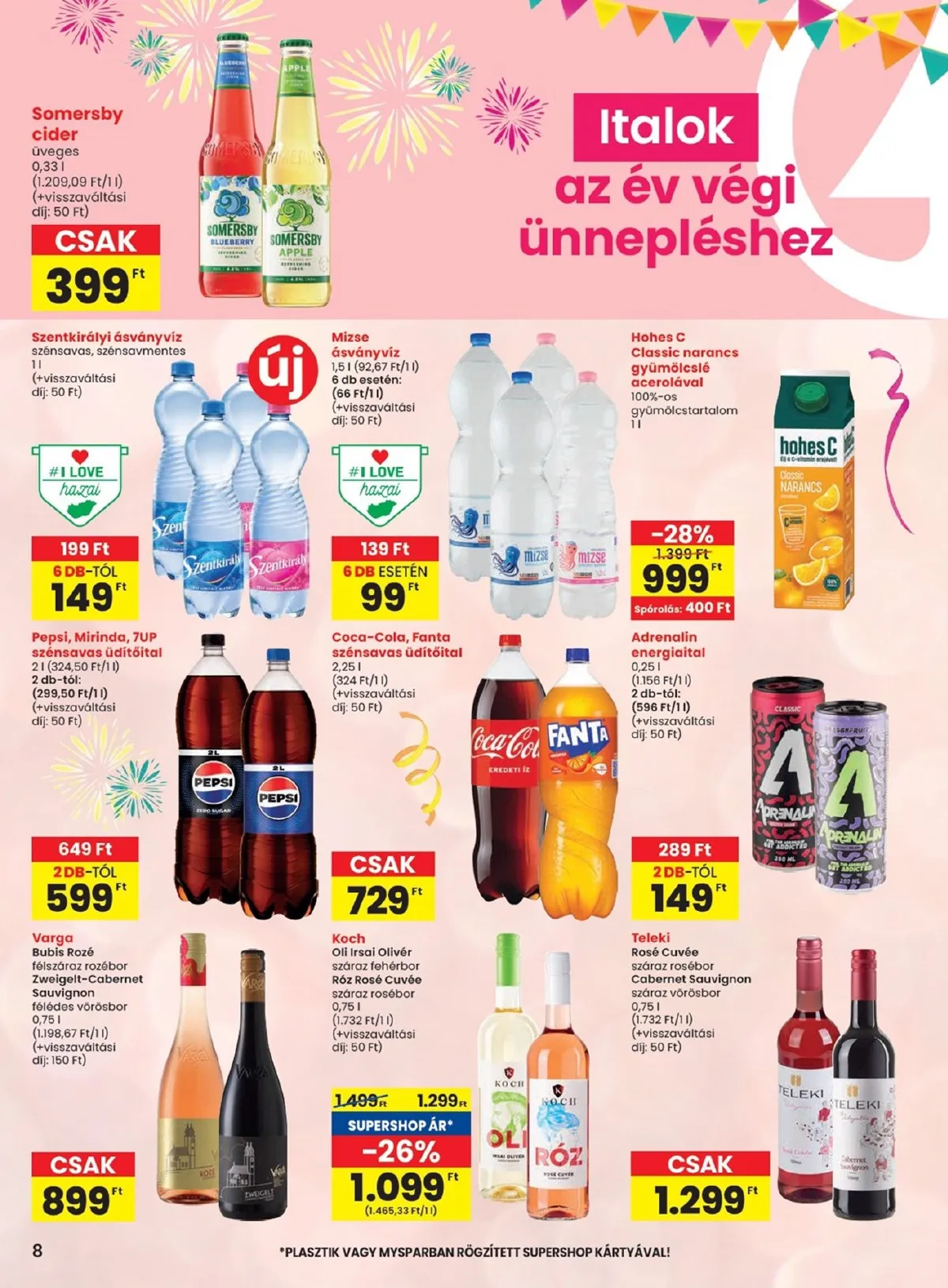 Spar akciós újság 12.23–01.02 – 8. oldal