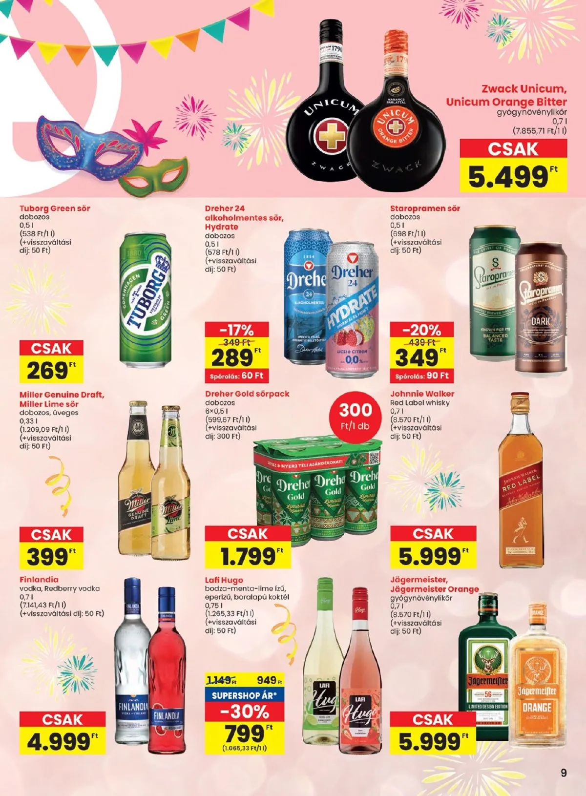 Spar akciós újság 12.23–01.02 – 9. oldal