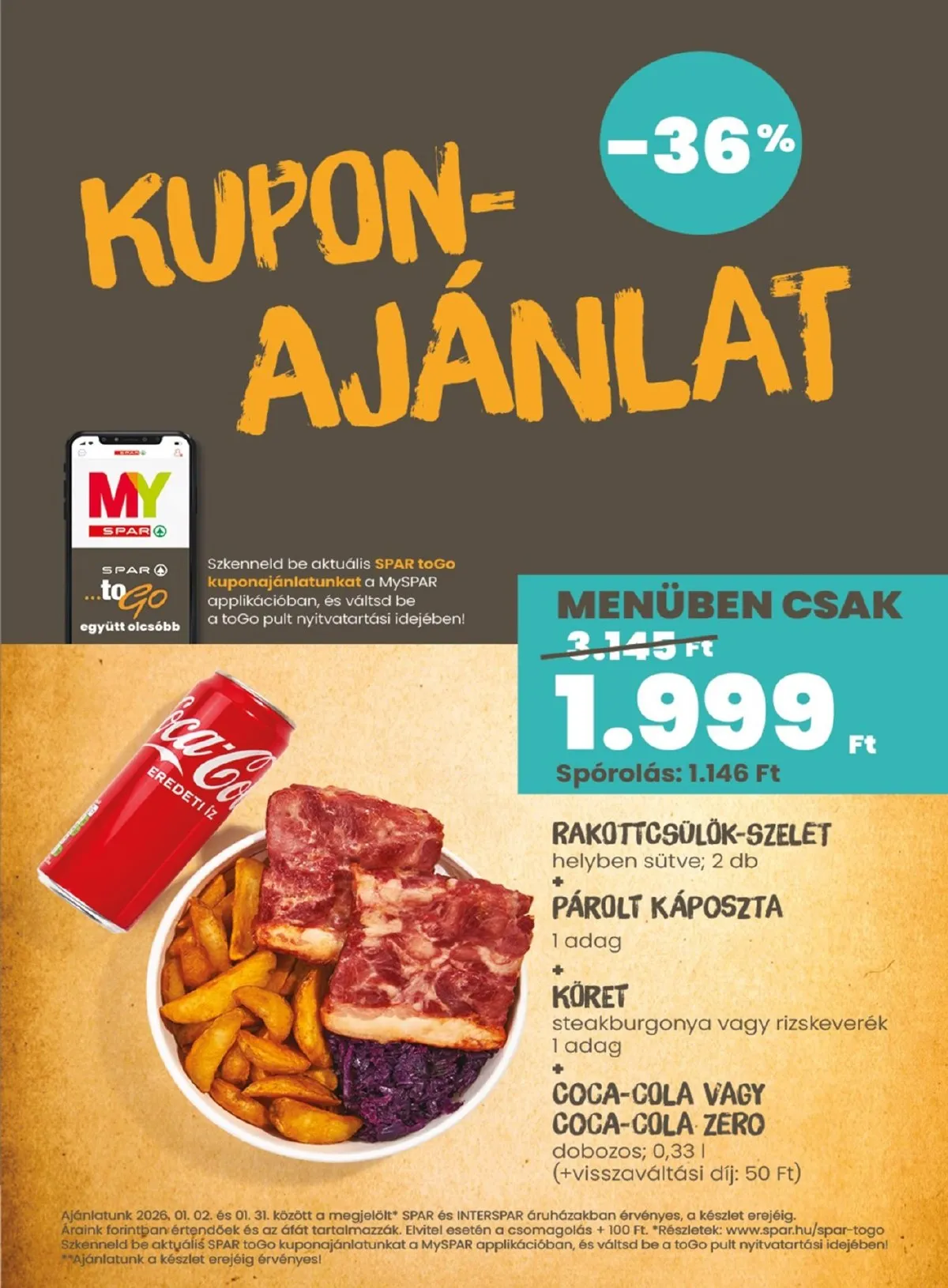 Spar akciós újság 01.02–01.07 – 19. oldal