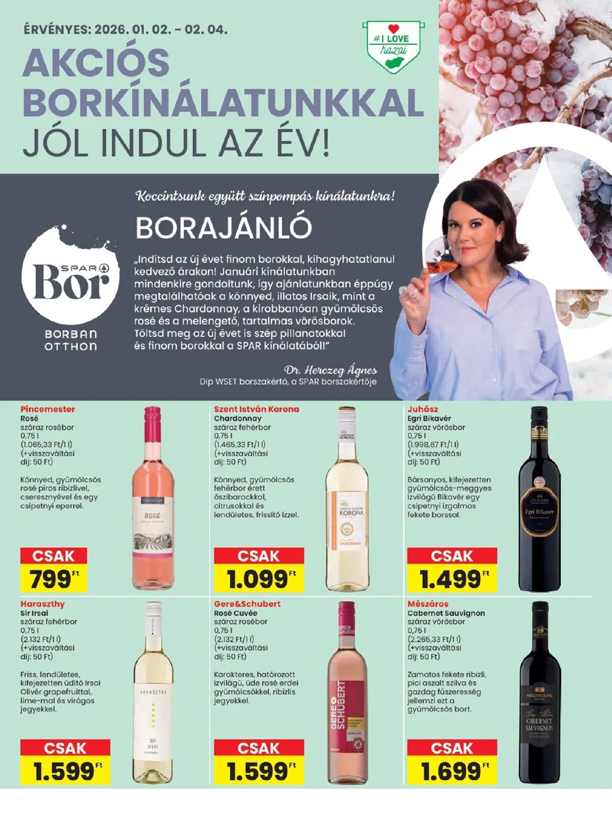 Spar akciós újság 01.02–01.07 – 26. oldal