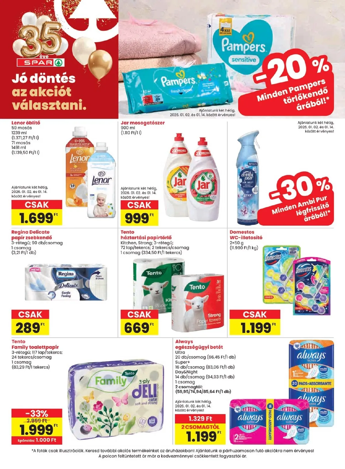 Spar akciós újság 01.02–01.07 – 31. oldal