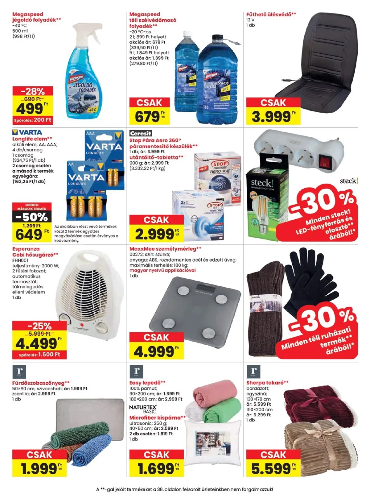 Spar akciós újság 01.02–01.07 – 32. oldal