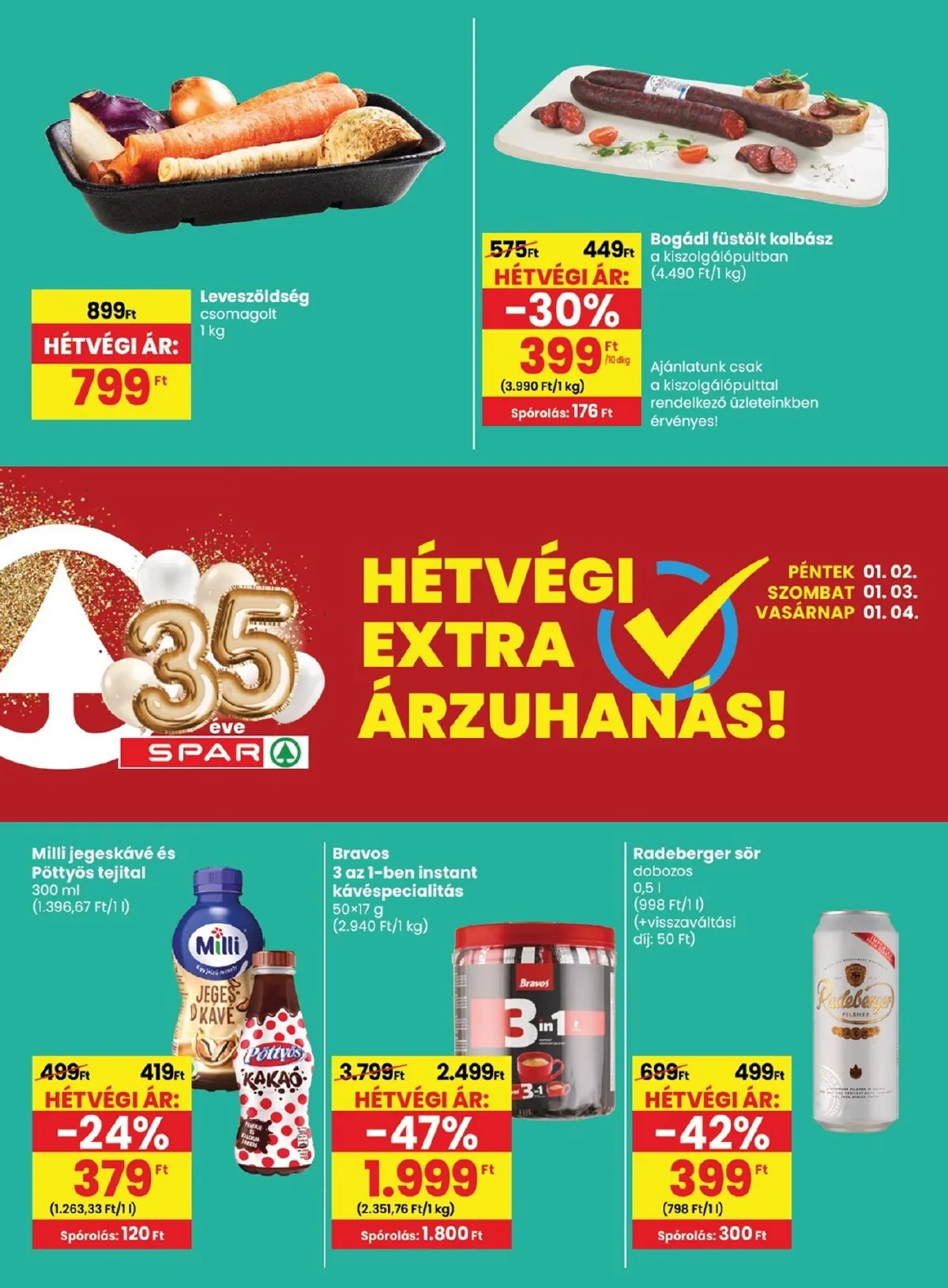 Spar akciós újság 01.02–01.07 – 37. oldal