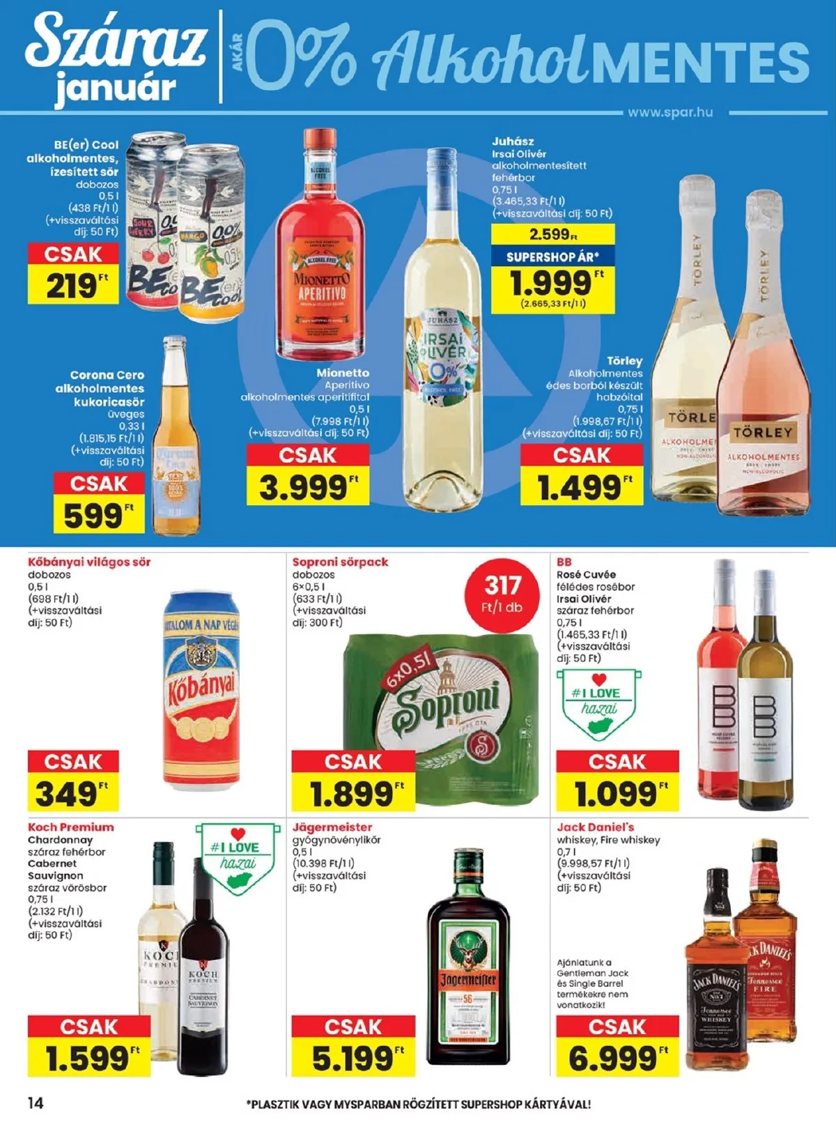 Spar akciós újság 01.08–01.14 – 14. oldal