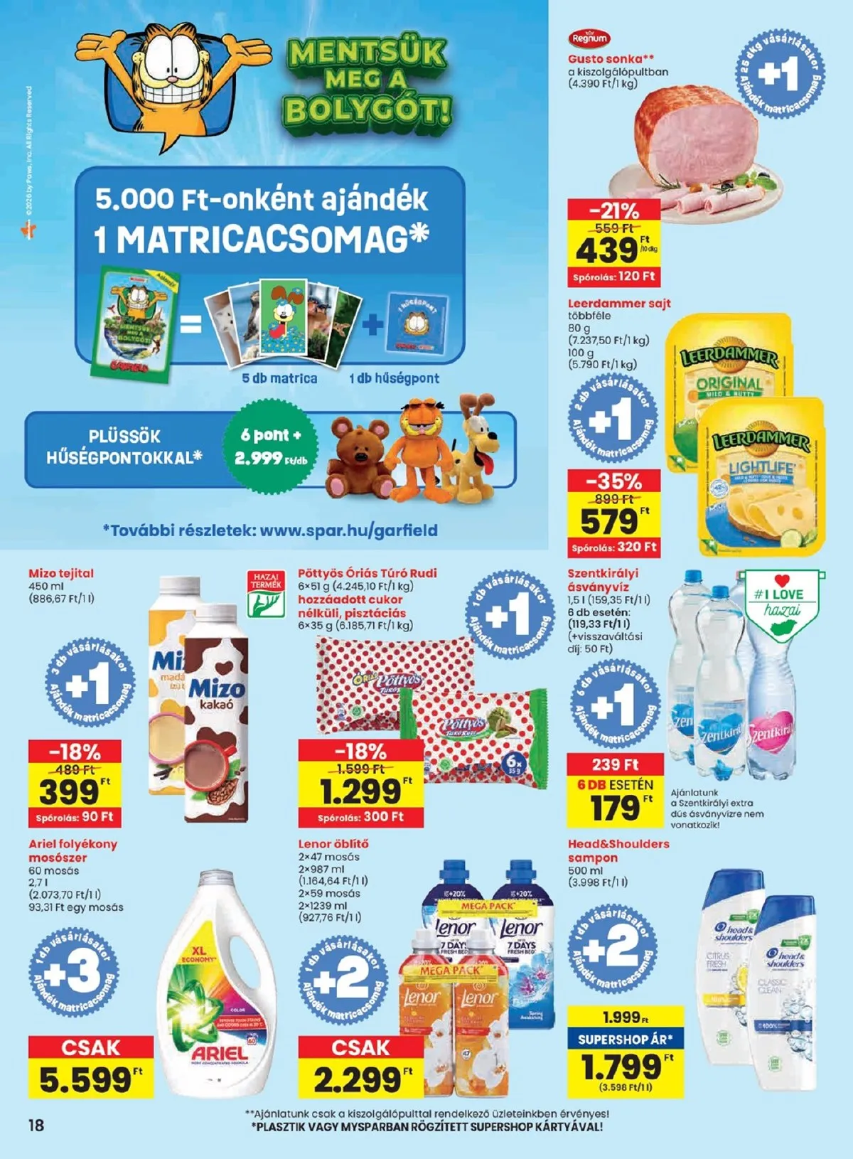 Spar akciós újság 01.08–01.14 – 18. oldal