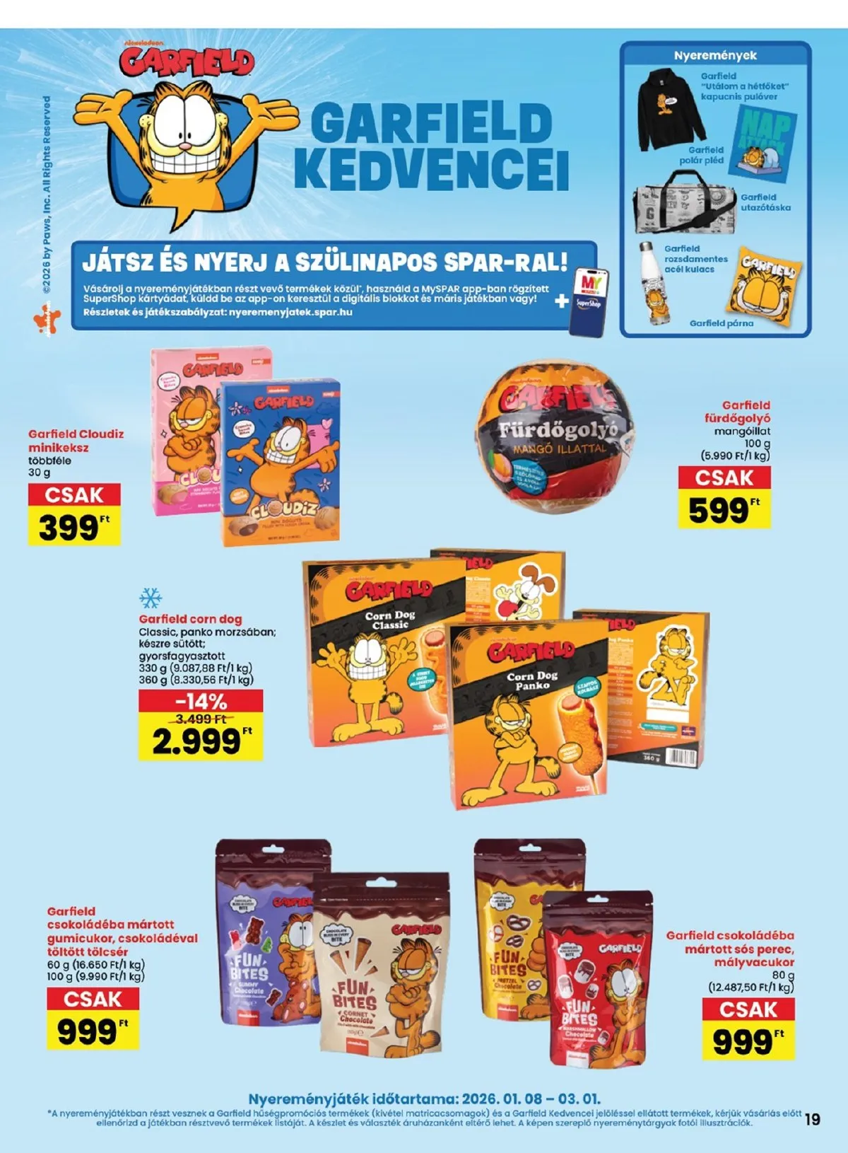 Spar akciós újság 01.08–01.14 – 19. oldal