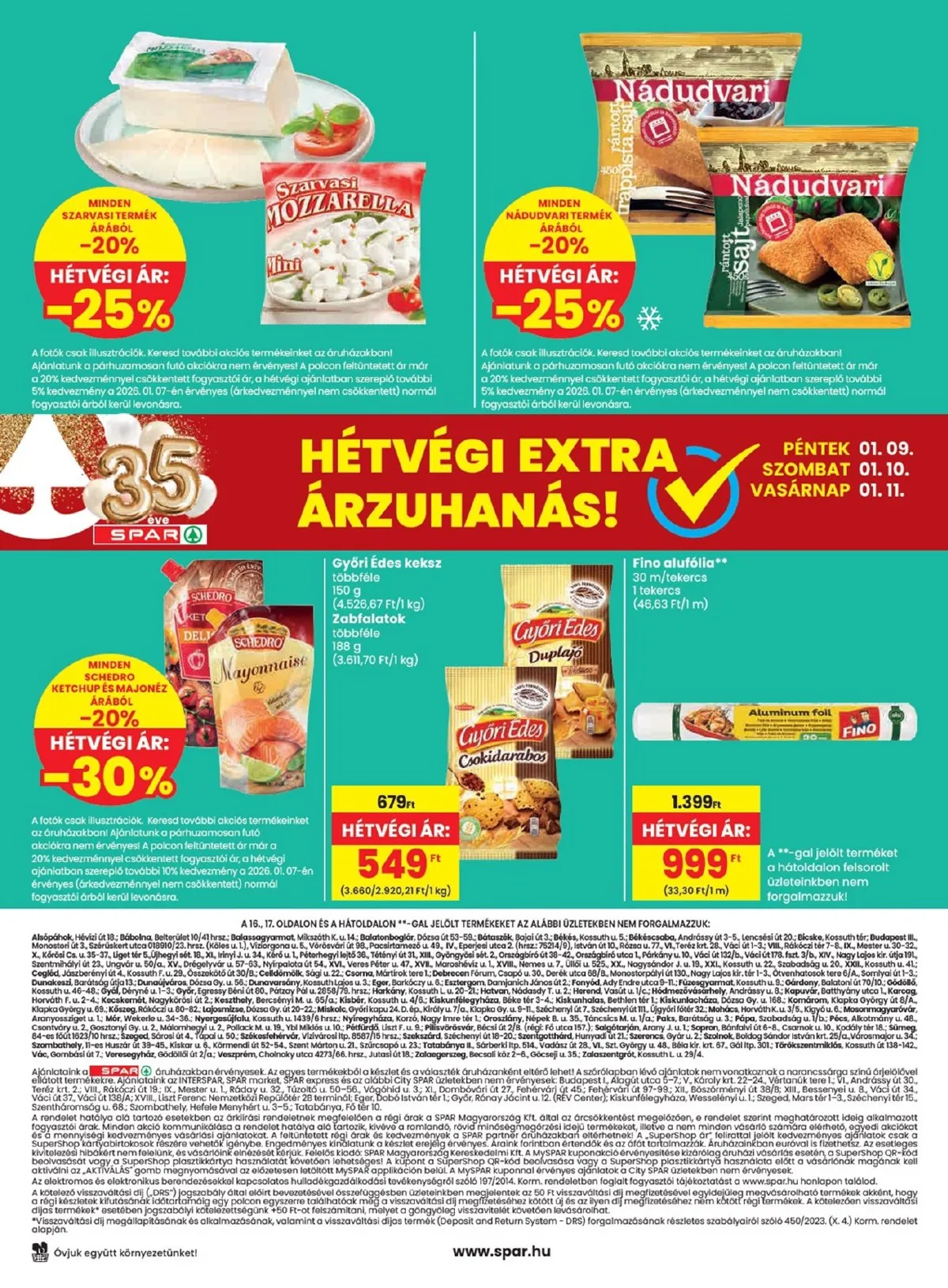 Spar akciós újság 01.08–01.14 – 20. oldal