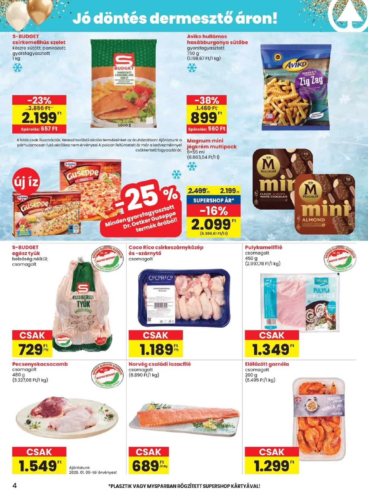 Spar akciós újság 01.08–01.14 – 4. oldal