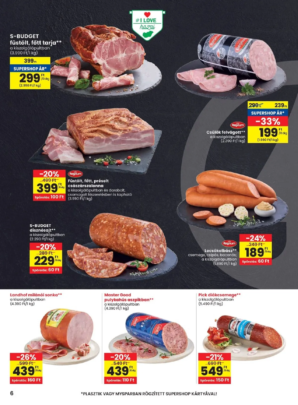 Spar akciós újság 01.08–01.14 – 6. oldal