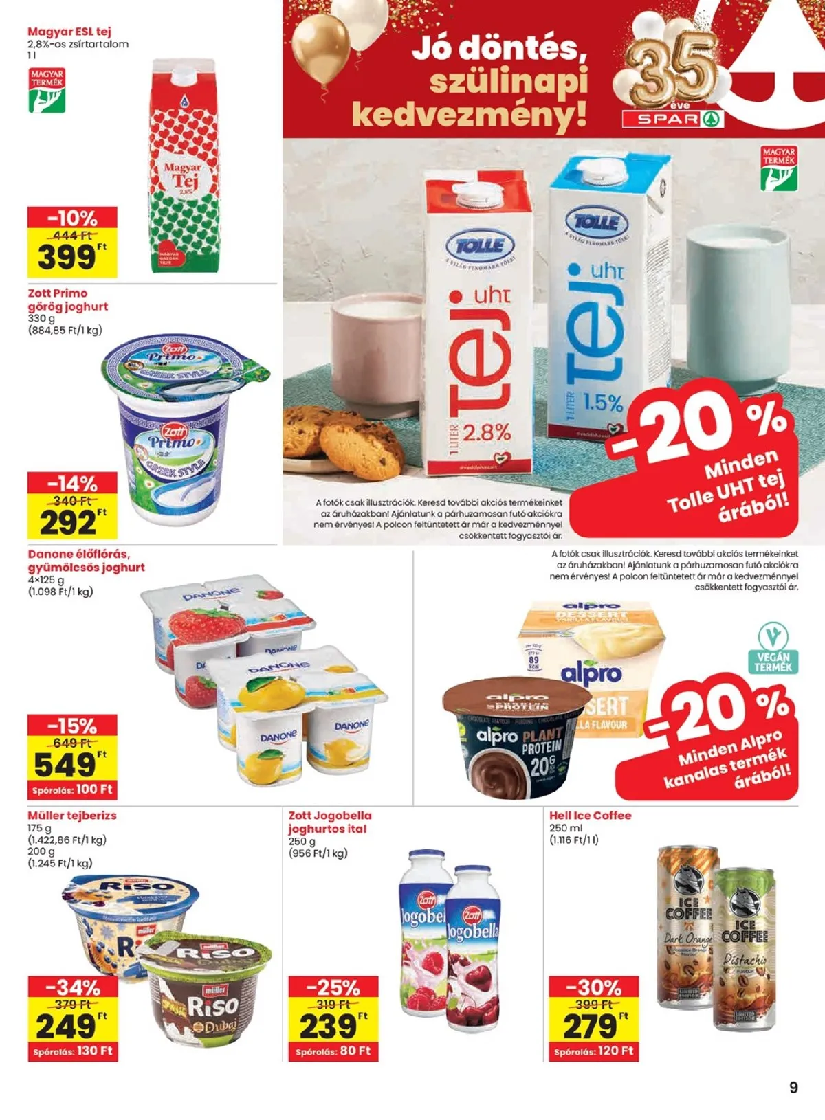 Spar akciós újság 01.08–01.14 – 9. oldal