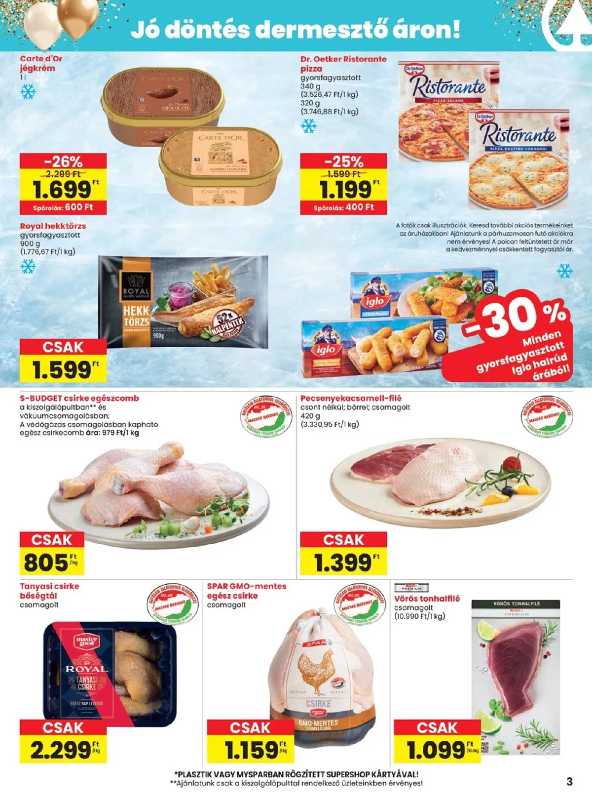 Spar akciós újság 01.15–01.21 – 3. oldal