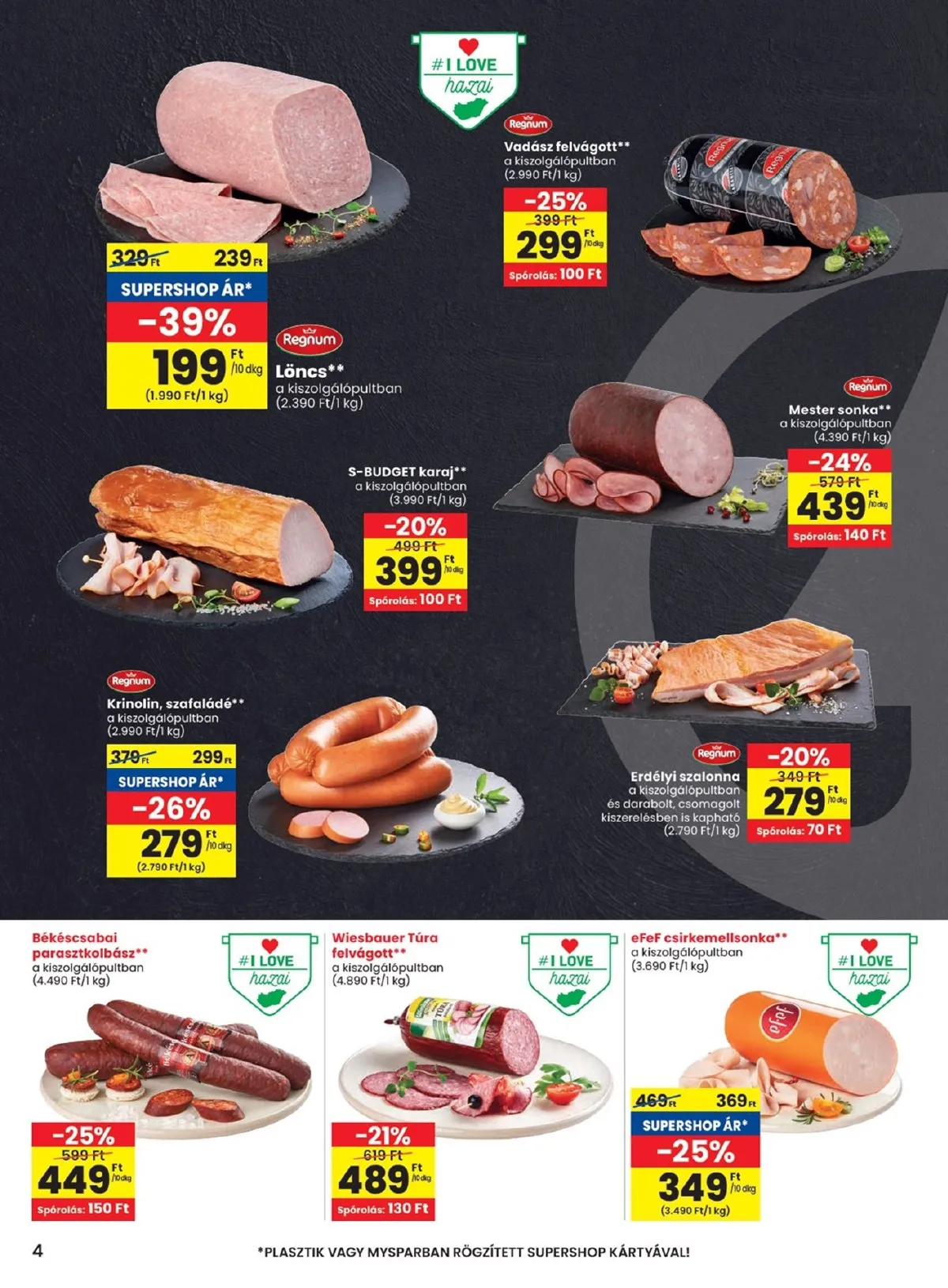 Spar akciós újság 01.15–01.21 – 4. oldal