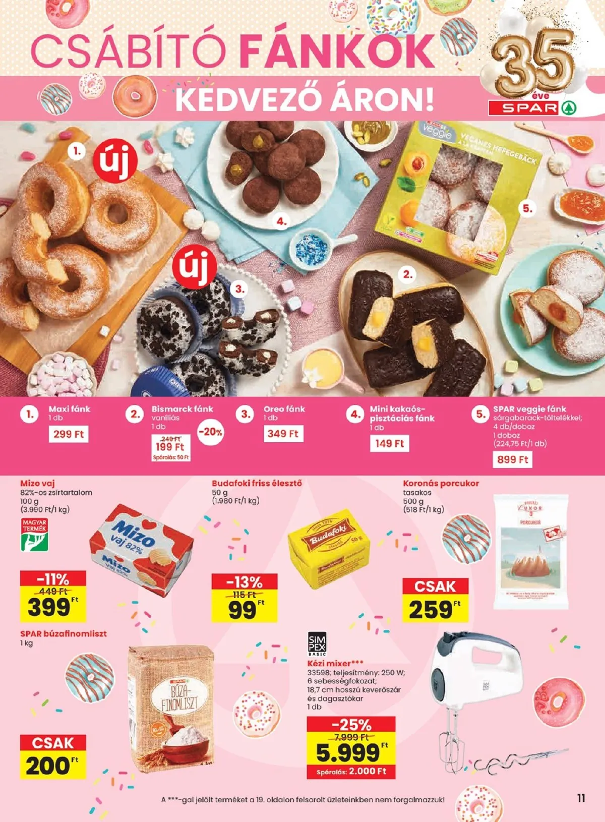 Spar akciós újság 01.22–01.28 – 11. oldal