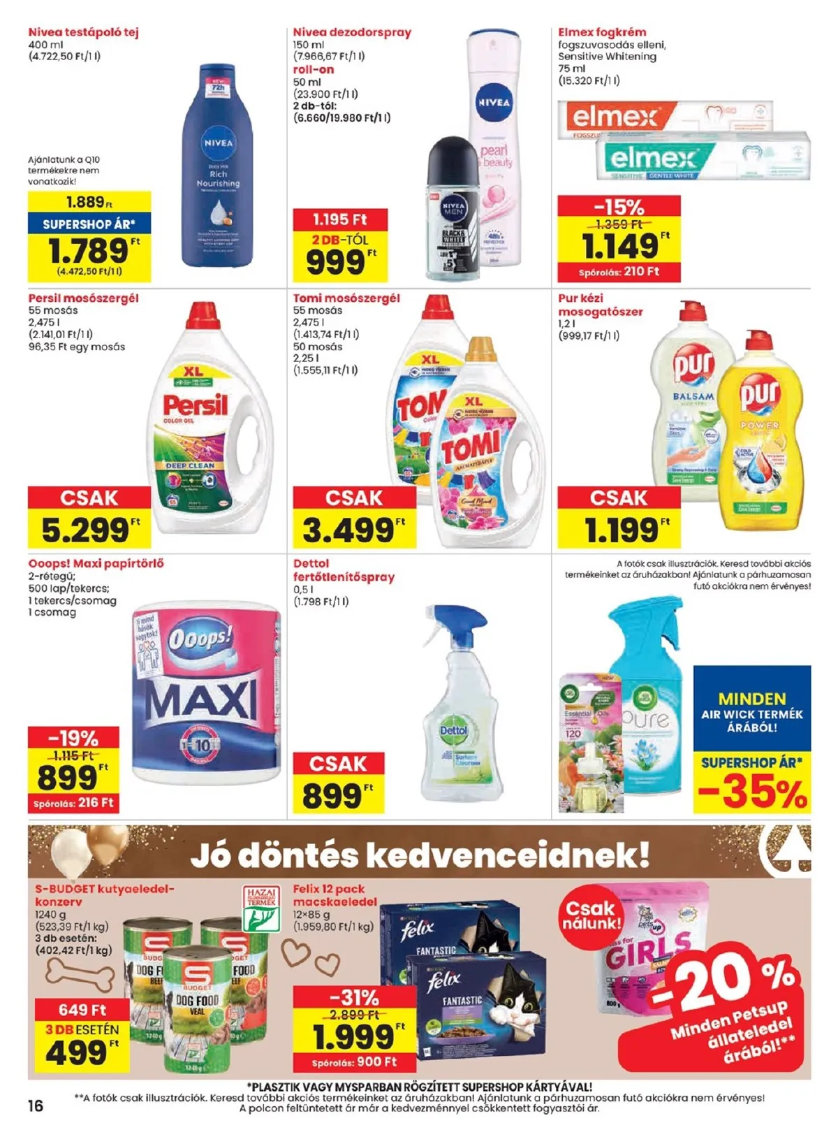 Spar akciós újság 01.22–01.28 – 16. oldal