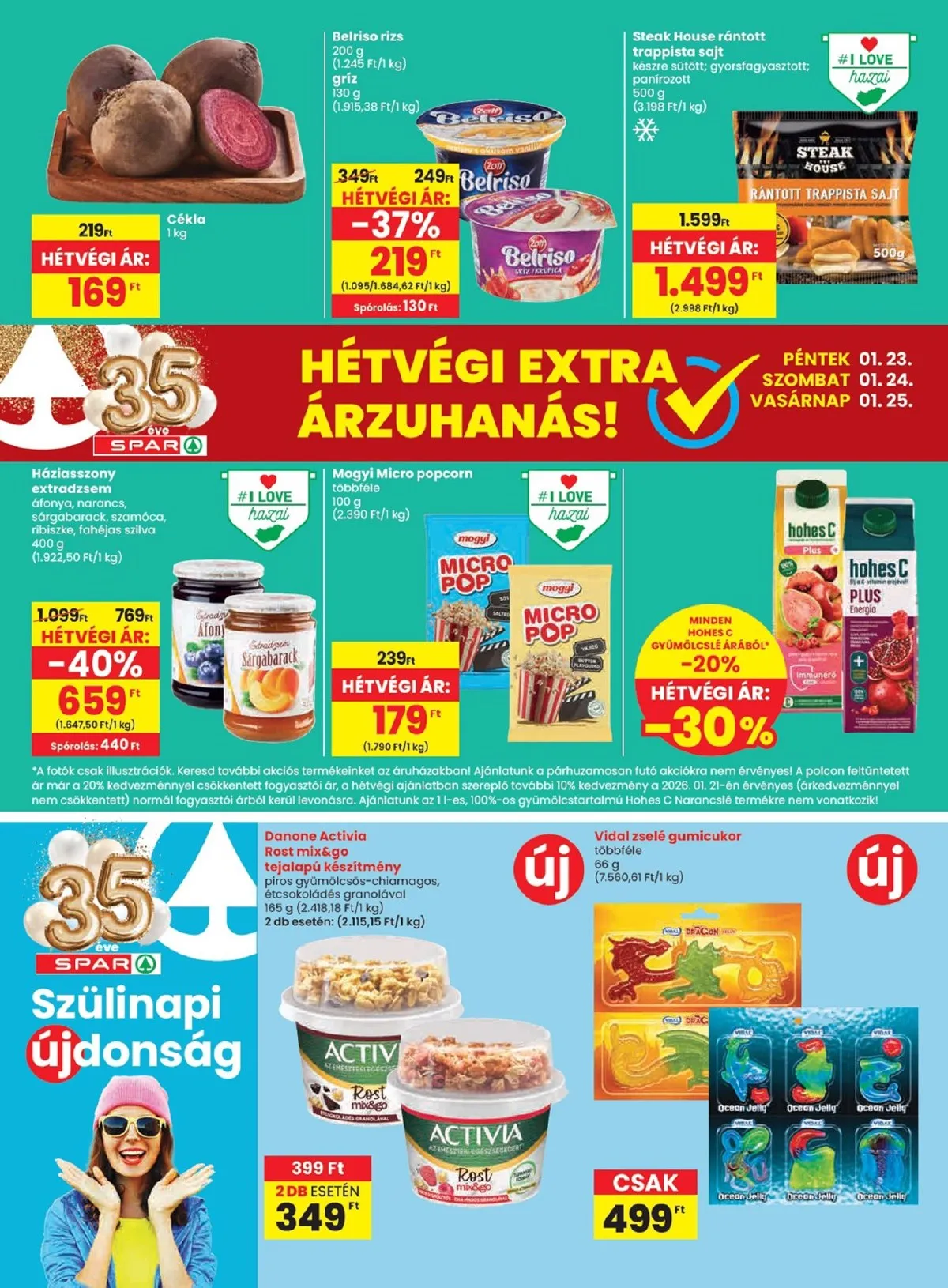 Spar akciós újság 01.22–01.28 – 20. oldal