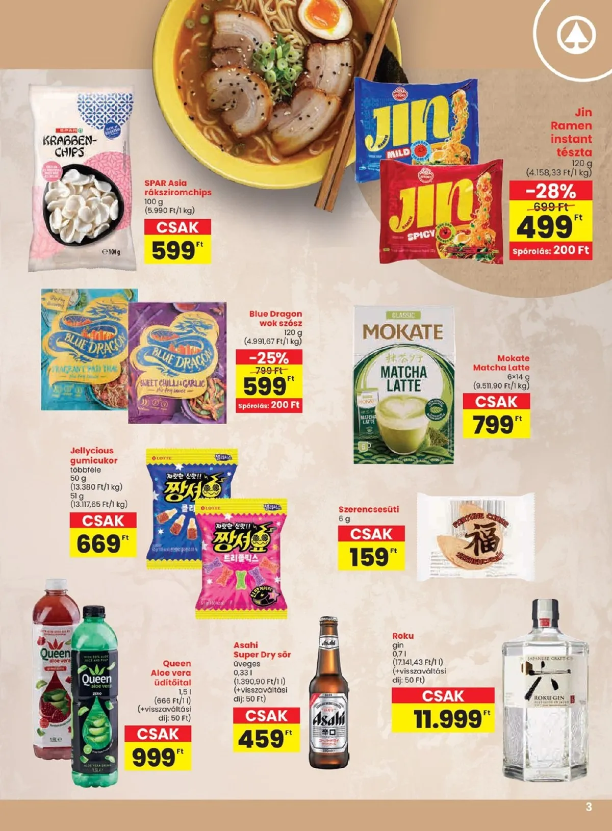 Spar akciós újság 01.22–01.28 – 3. oldal