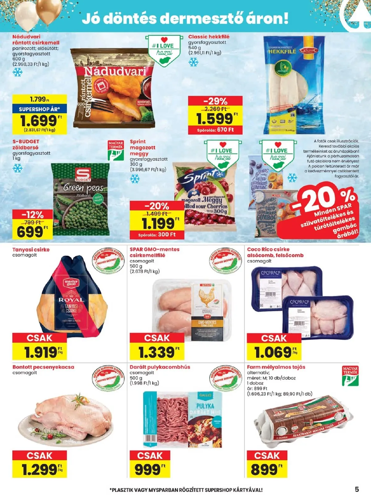 Spar akciós újság 01.22–01.28 – 5. oldal